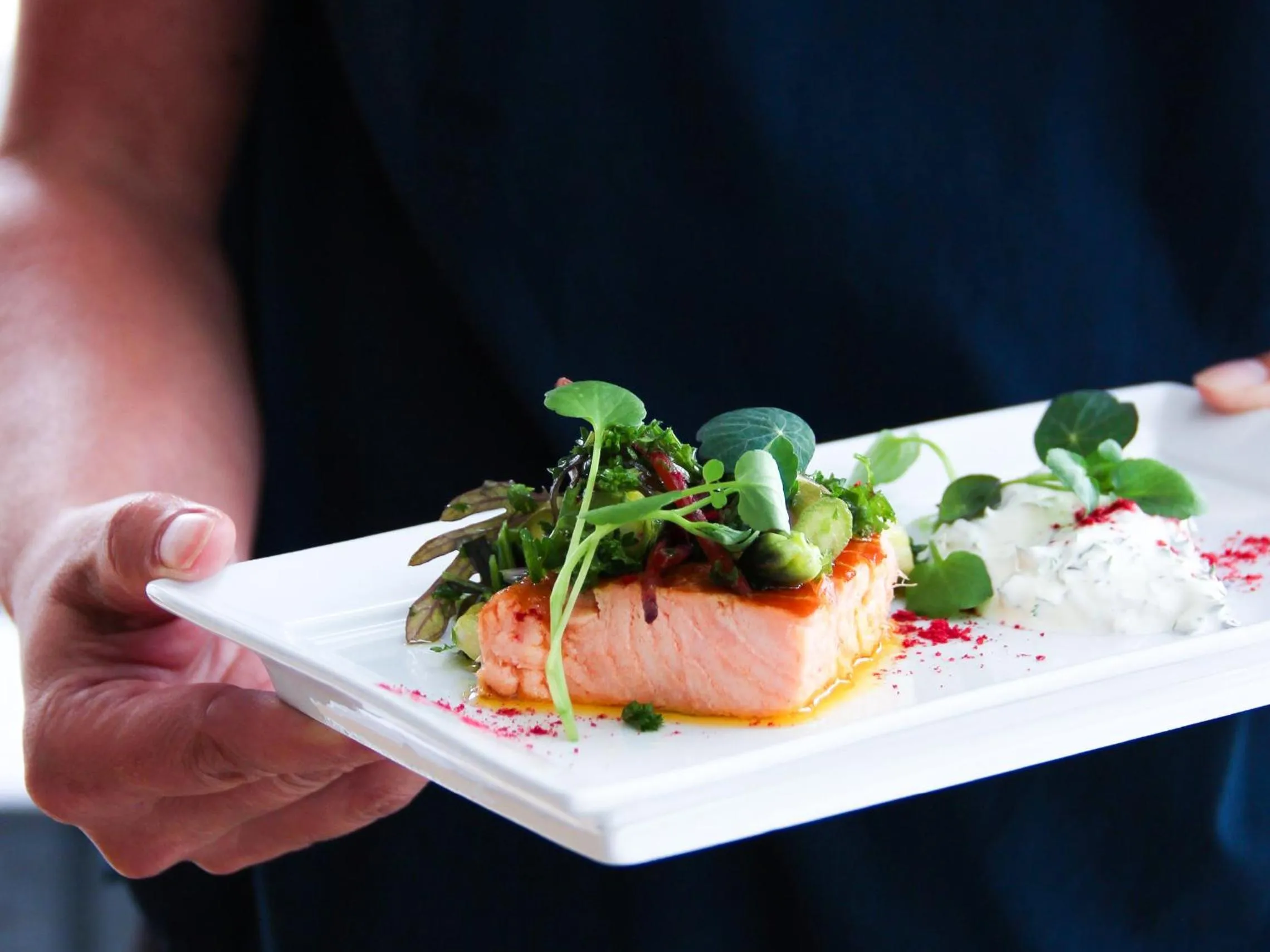 Food close-up in Hotel Faaborg Fjord