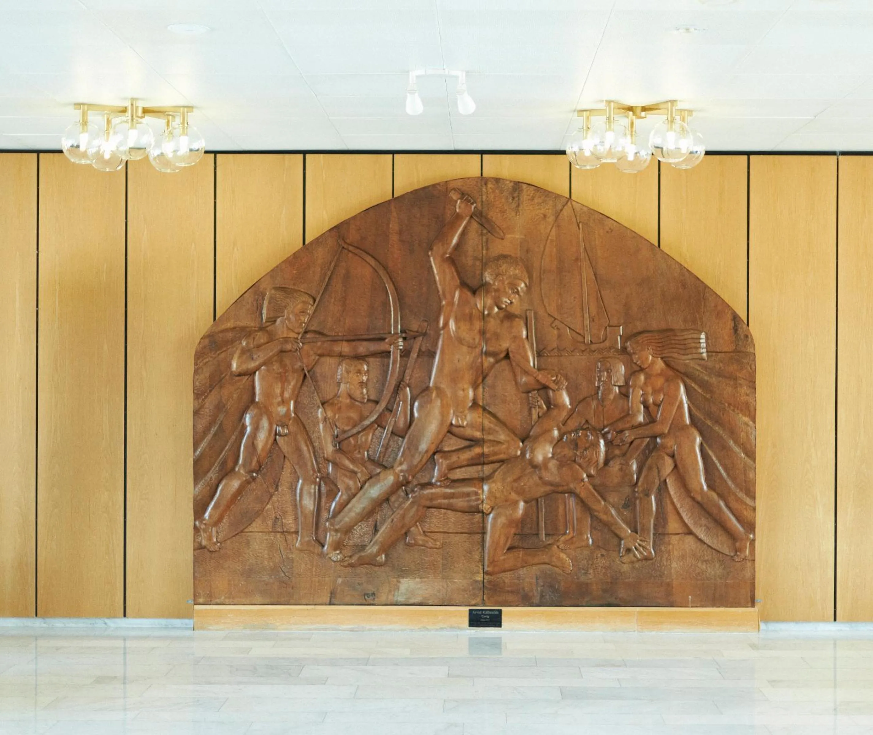 Decorative detail in STF Vandrarhem Oscar