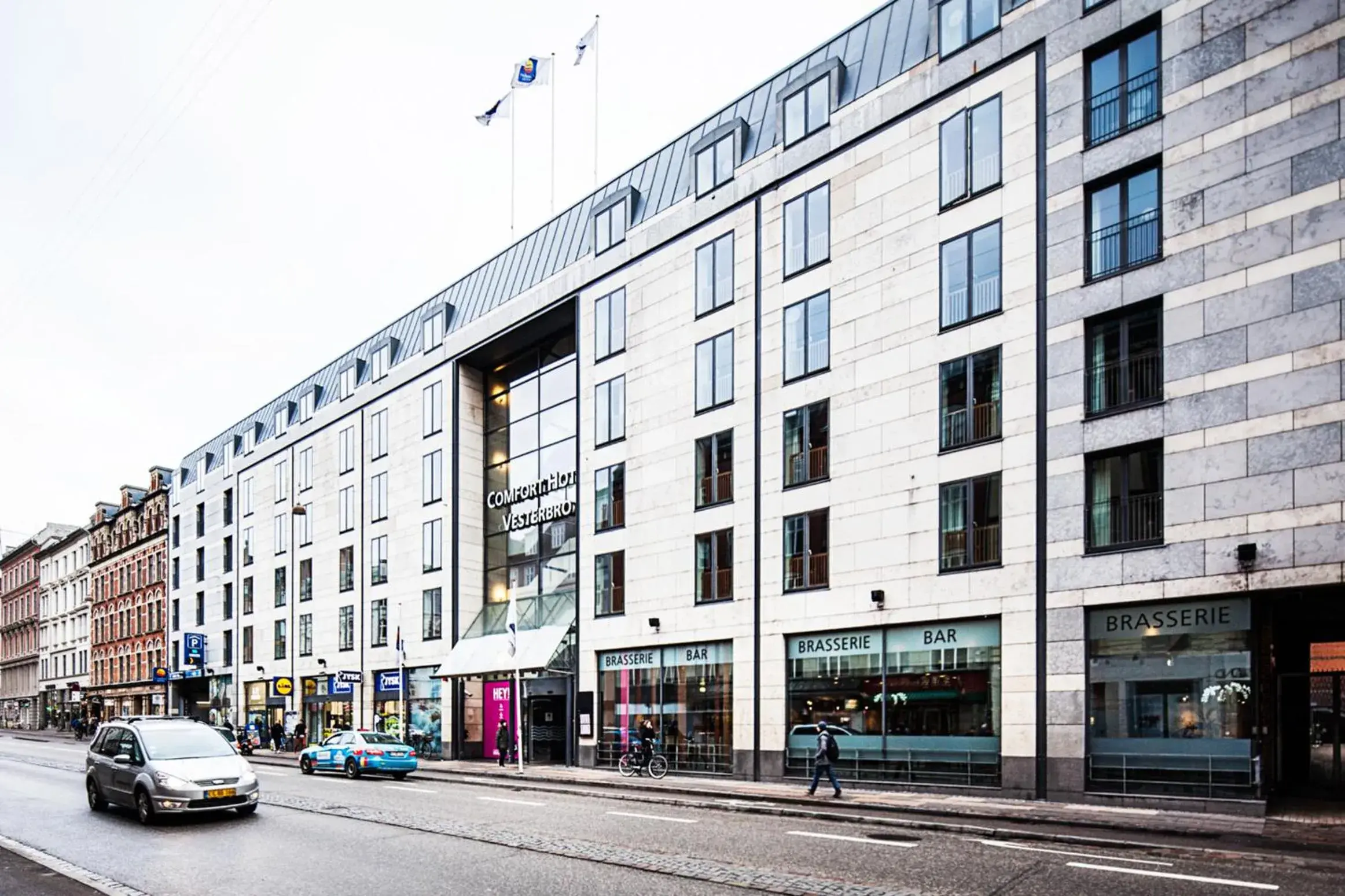 Property building in Comfort Hotel Vesterbro Property building in Comfort Hotel Vesterbro