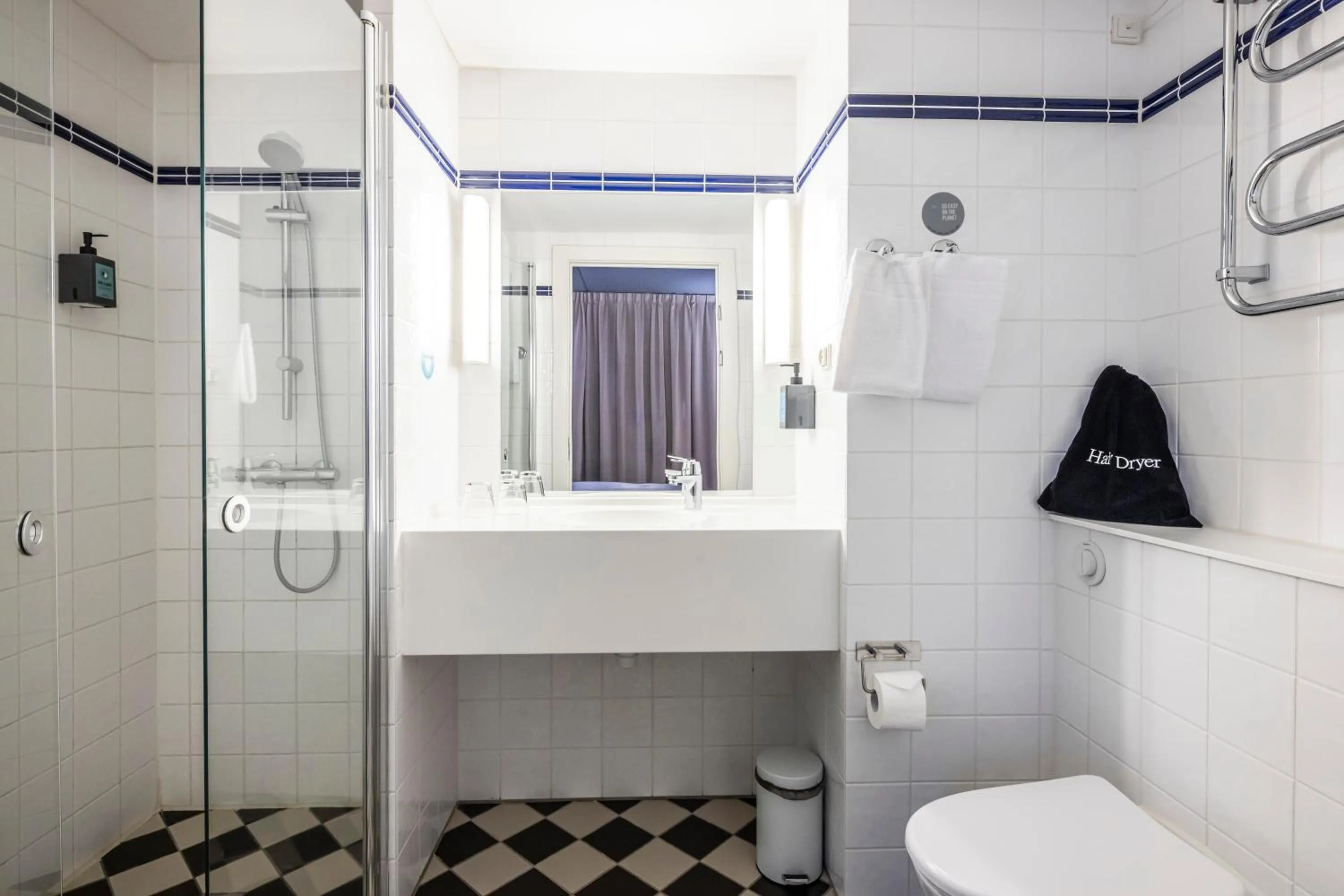 Shower in Comfort Hotel Vesterbro