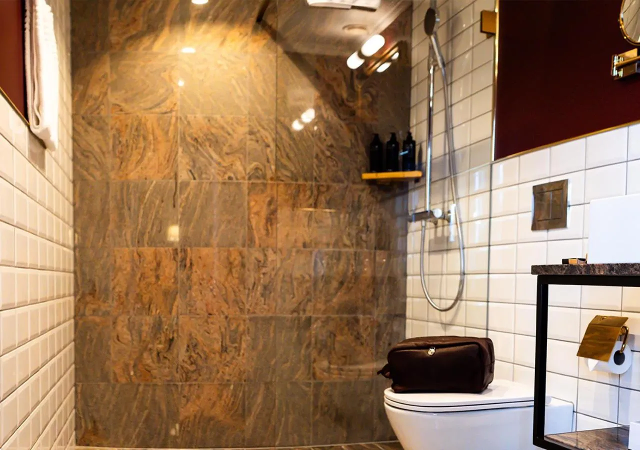 Bathroom in ProfilHotels Copenhagen Plaza