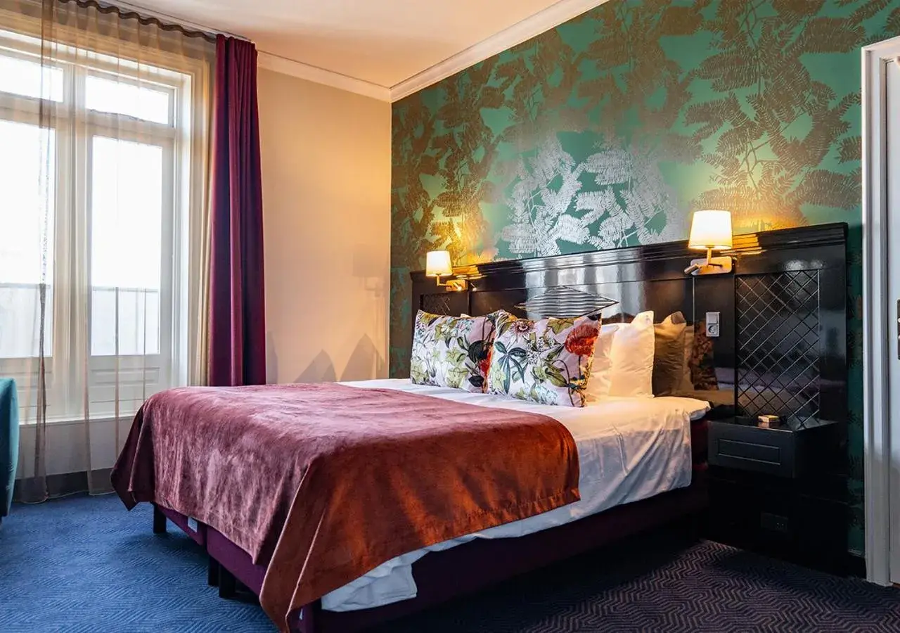 Bed in ProfilHotels Copenhagen Plaza Bed in ProfilHotels Copenhagen Plaza