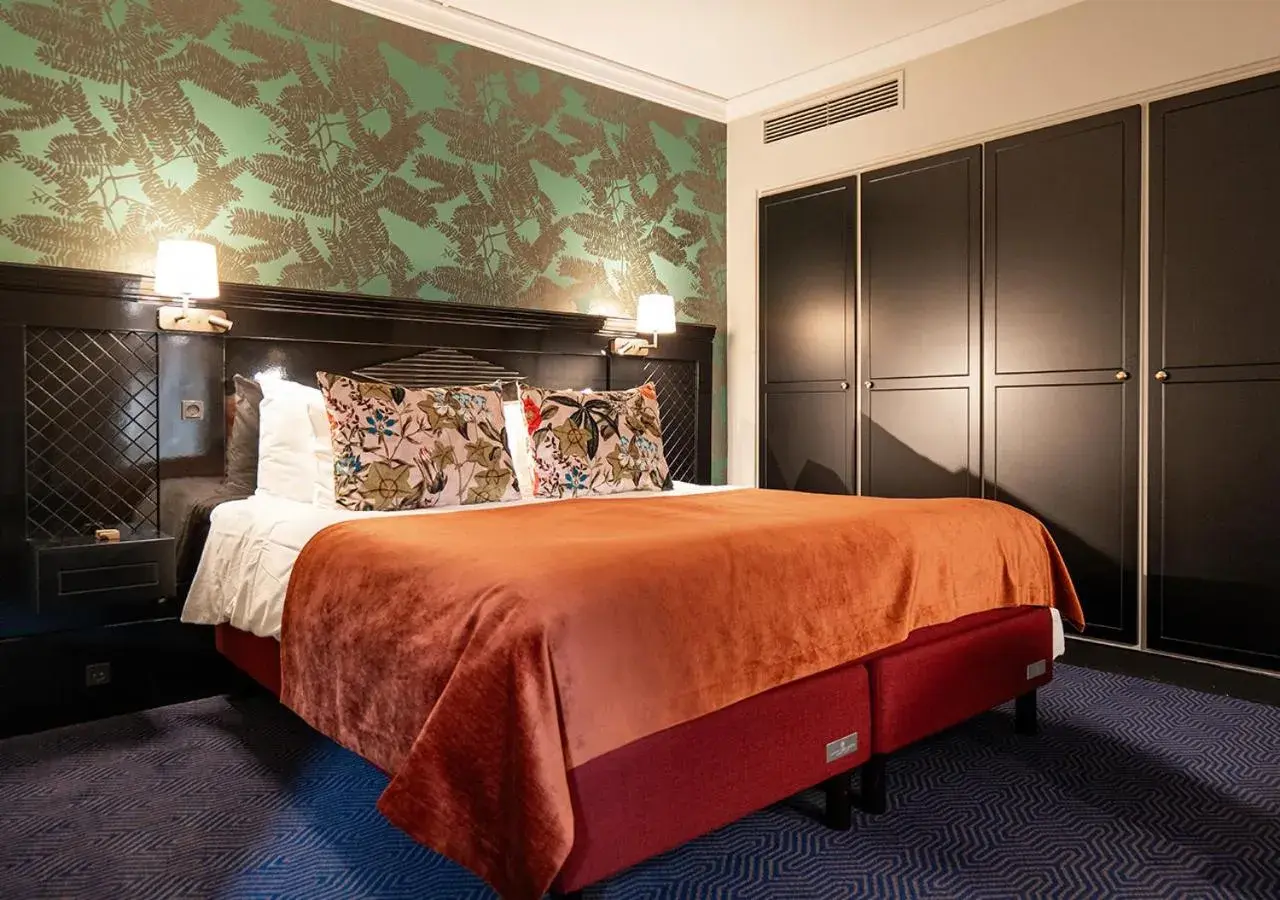 Bed in ProfilHotels Copenhagen Plaza Bed in ProfilHotels Copenhagen Plaza