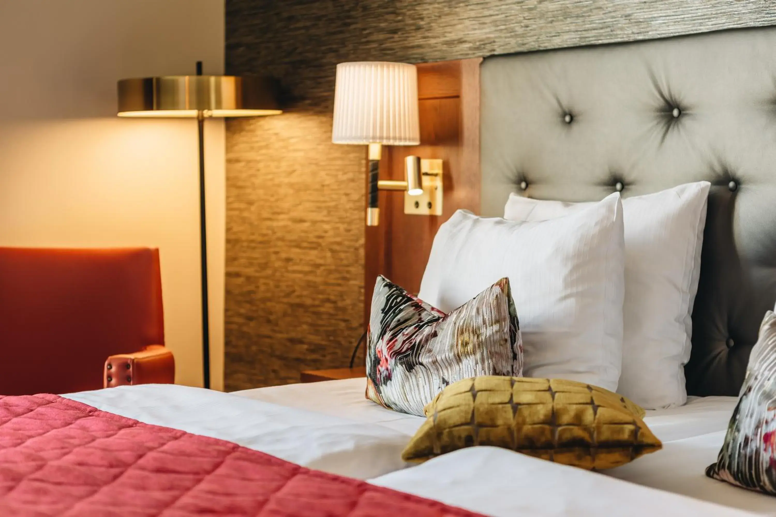 Bed in ProfilHotels Copenhagen Plaza Bed in ProfilHotels Copenhagen Plaza