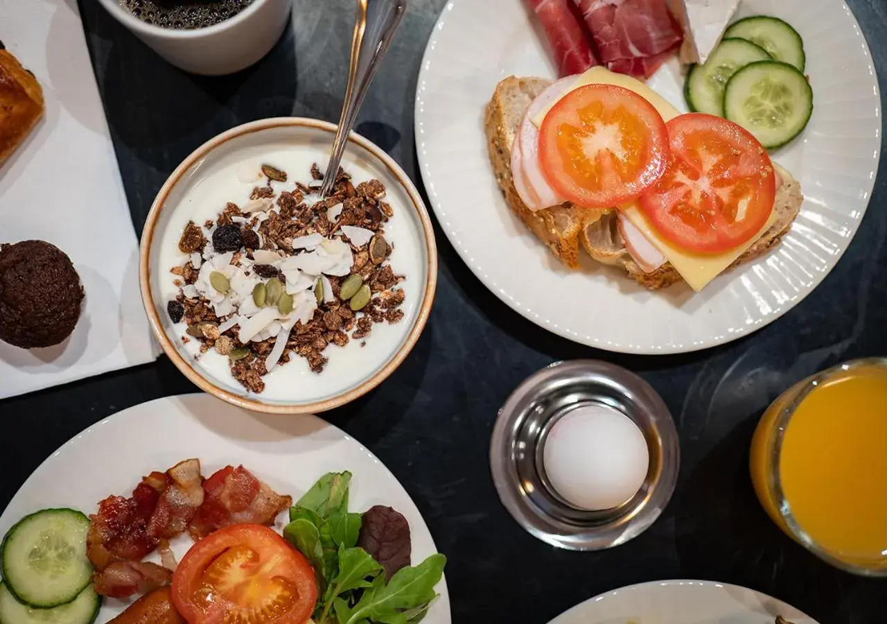 Breakfast in ProfilHotels Copenhagen Plaza Breakfast in ProfilHotels Copenhagen Plaza