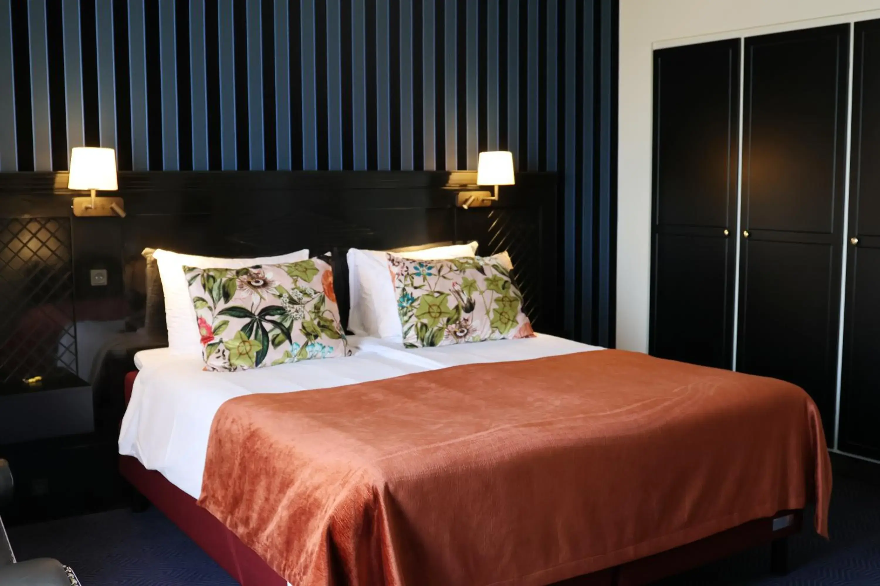 Bed in ProfilHotels Copenhagen Plaza Bed in ProfilHotels Copenhagen Plaza