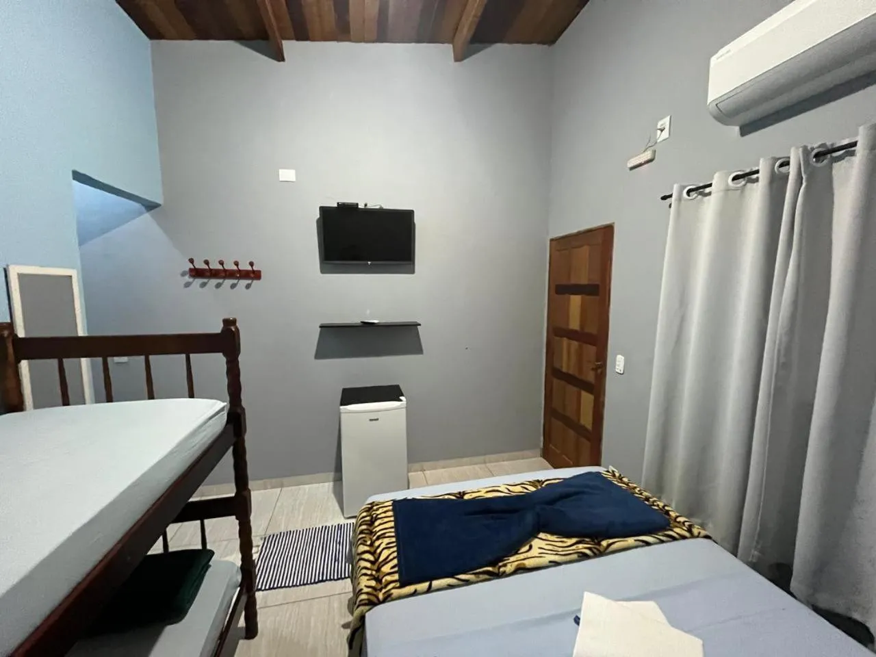 Bed in Pousada Gaivotas