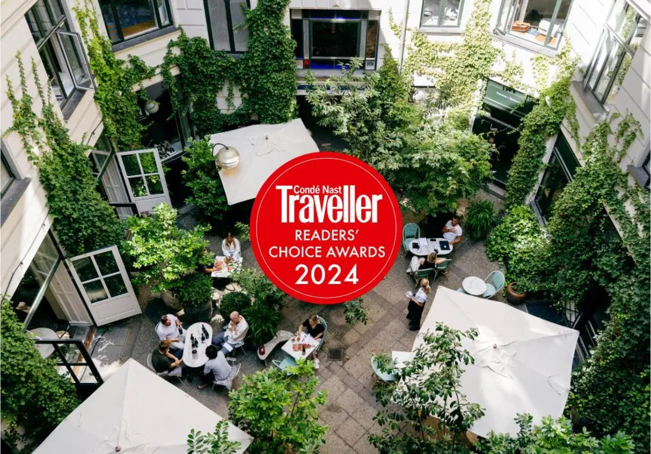 Inner courtyard view in Coco Hotel Inner courtyard view in Coco Hotel