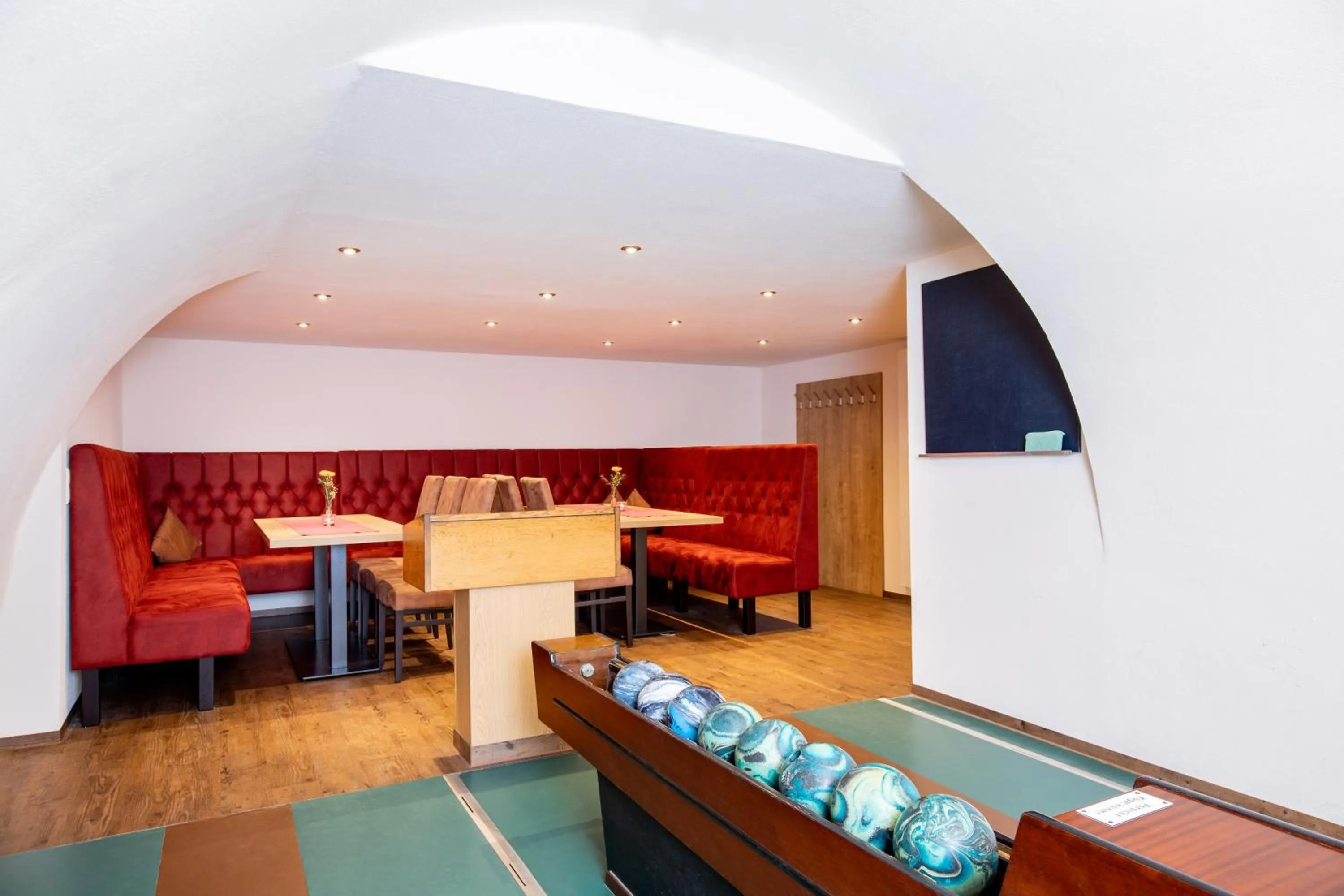 Bowling in Hotel-Restaurant Straussen