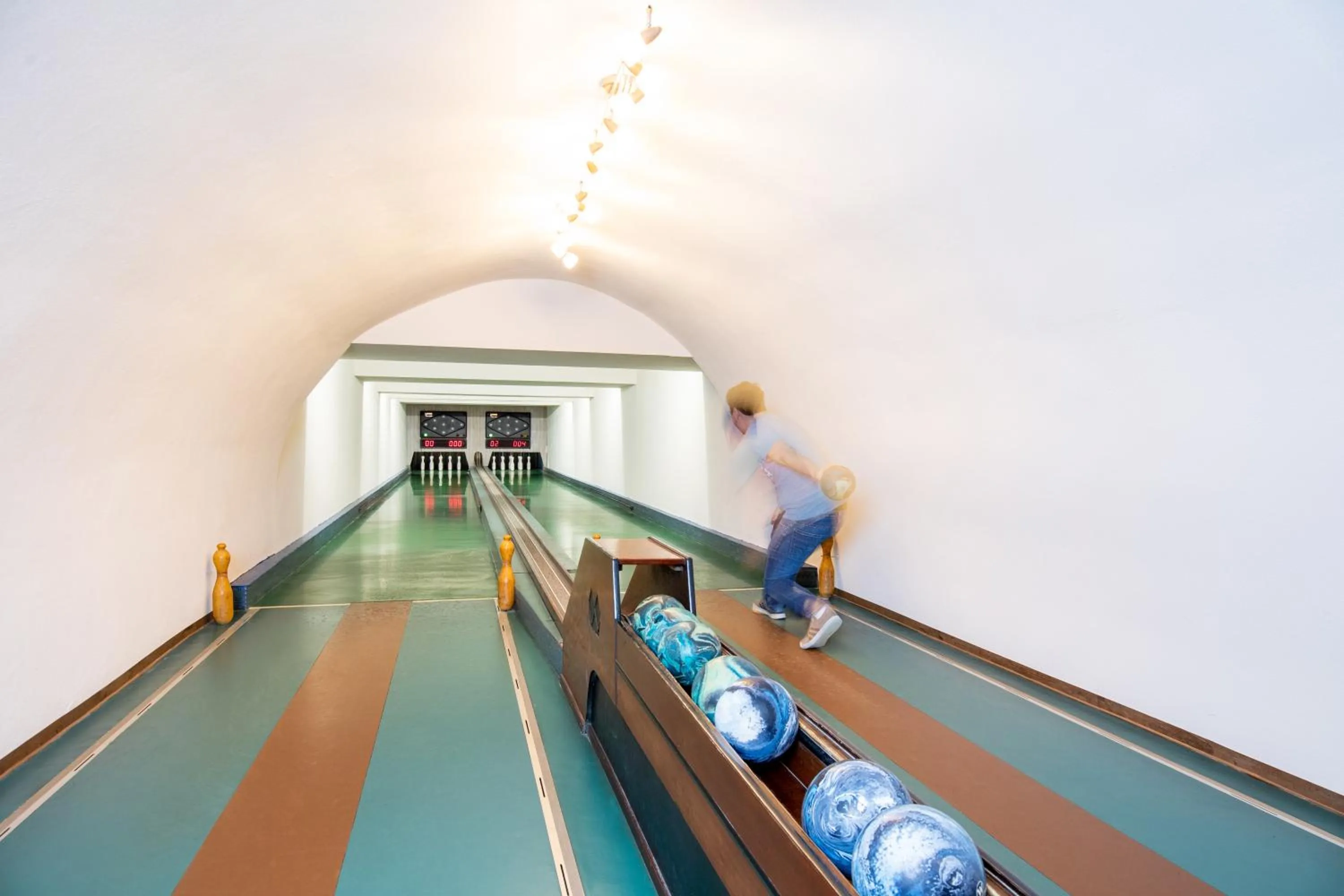 Bowling in Hotel-Restaurant Straussen