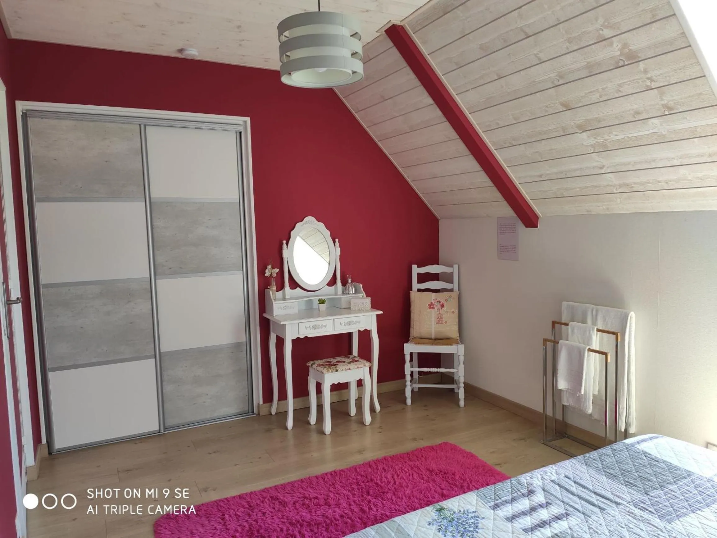 Bed in Les Chambres des Badious