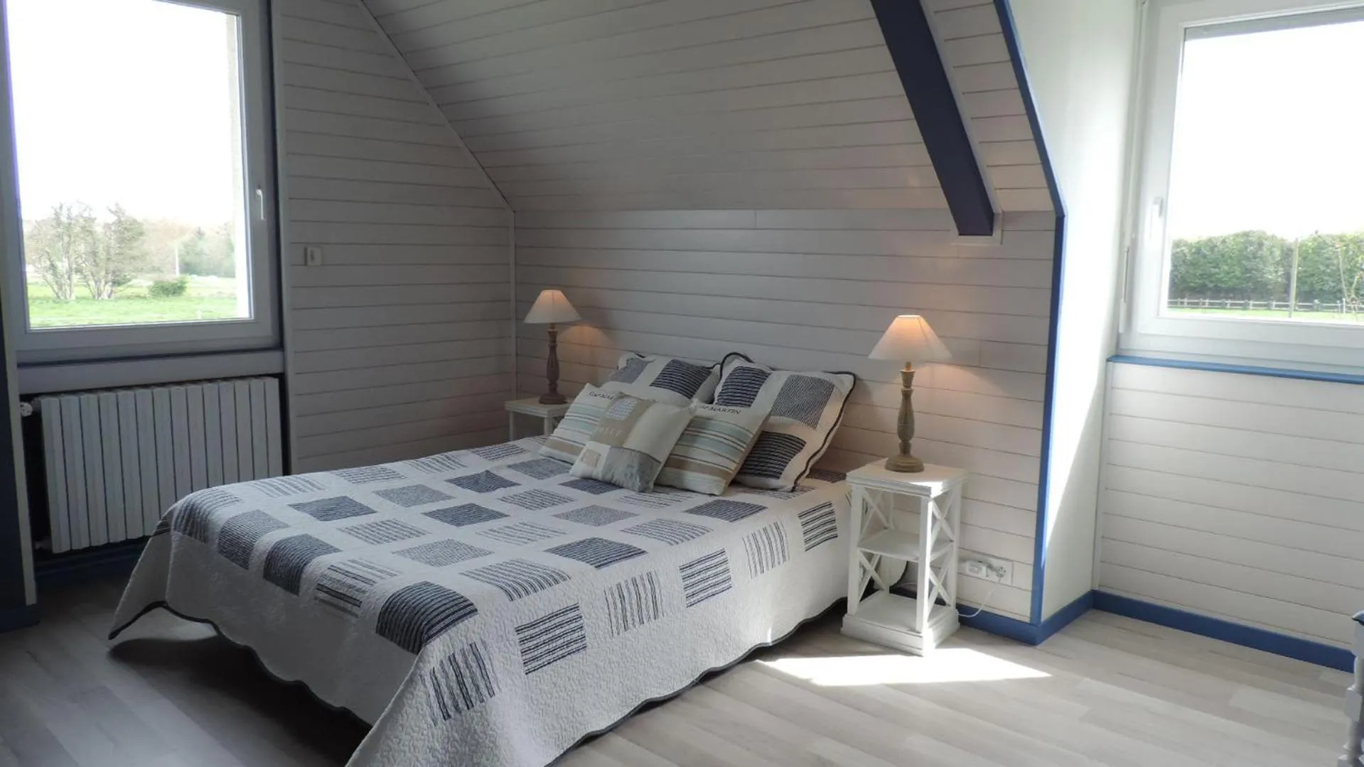 Bed in Les Chambres des Badious