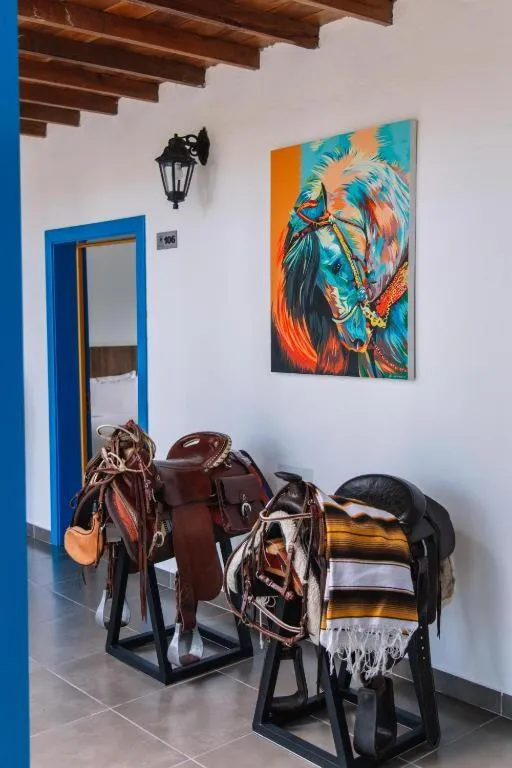 Decorative detail in Hotel Hacienda Santa Clara