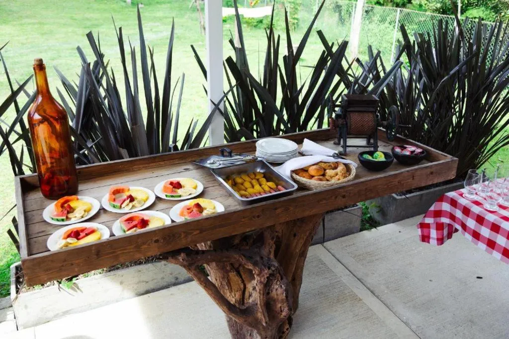 Breakfast in Hotel Hacienda Santa Clara
