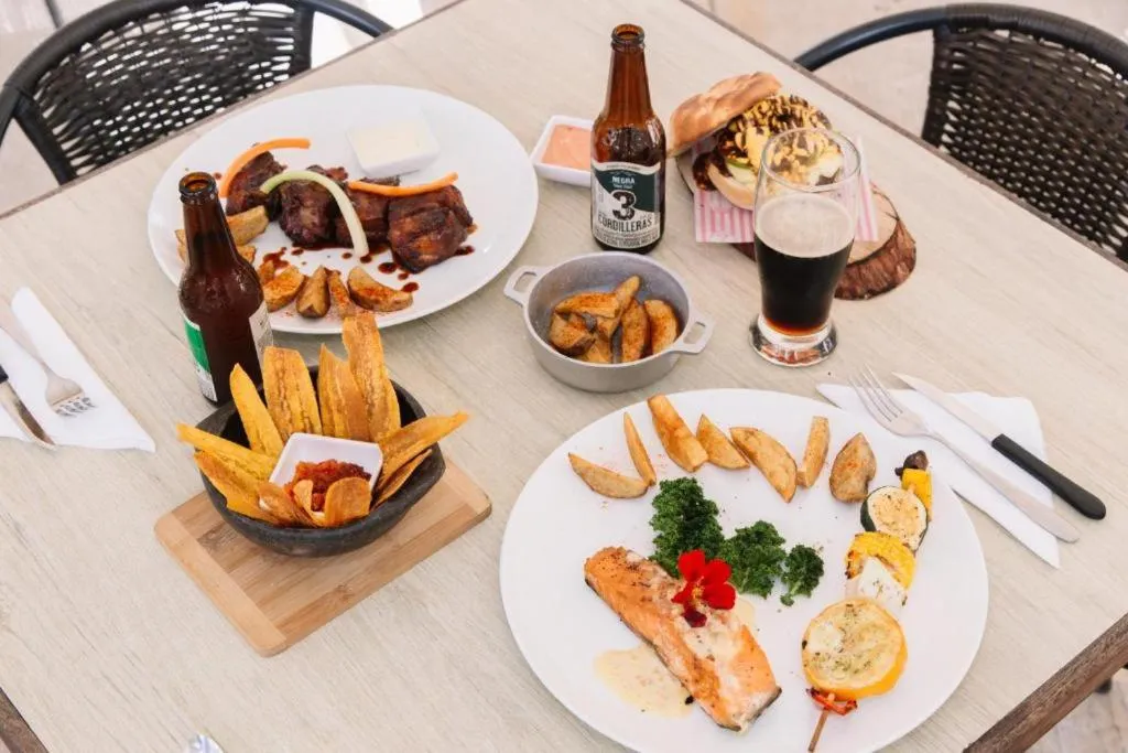 Food in Hotel Hacienda Santa Clara