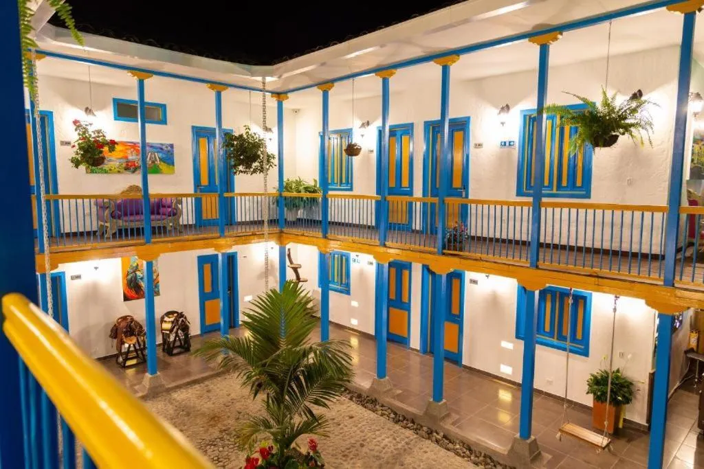 View (from property/room) in Hotel Hacienda Santa Clara