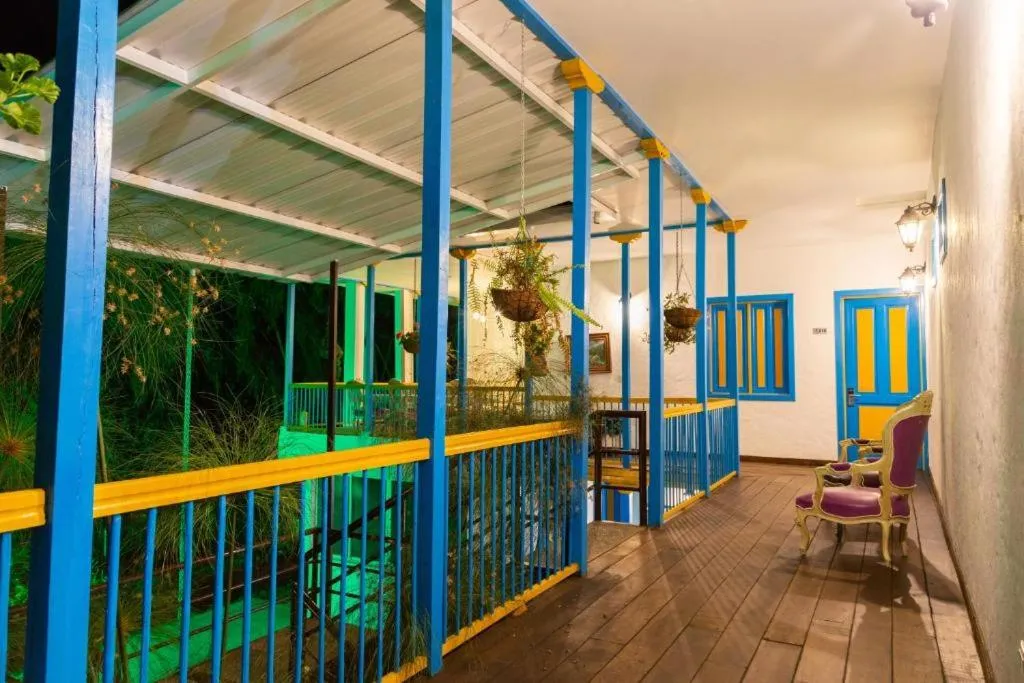 Balcony/Terrace in Hotel Hacienda Santa Clara