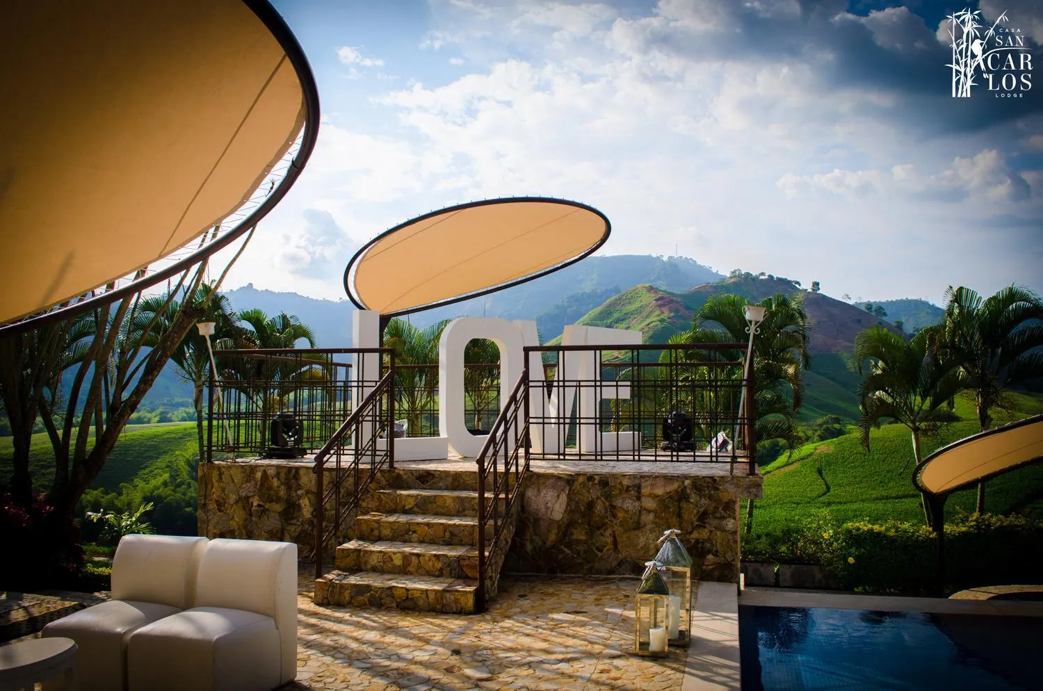 Natural landscape in Hotel Casa San Carlos Lodge Pereira