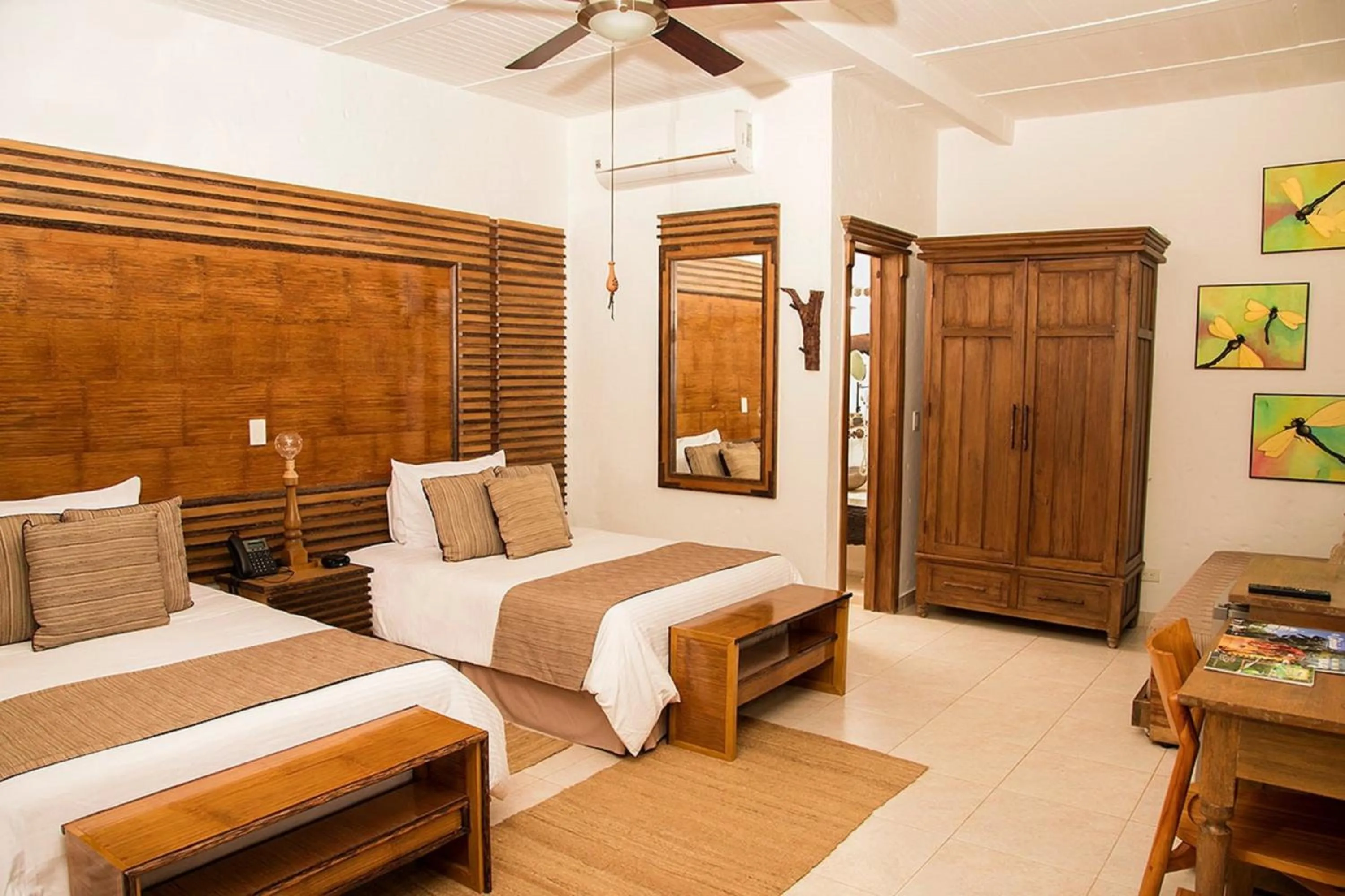 Bed in Hotel Casa San Carlos Lodge Pereira