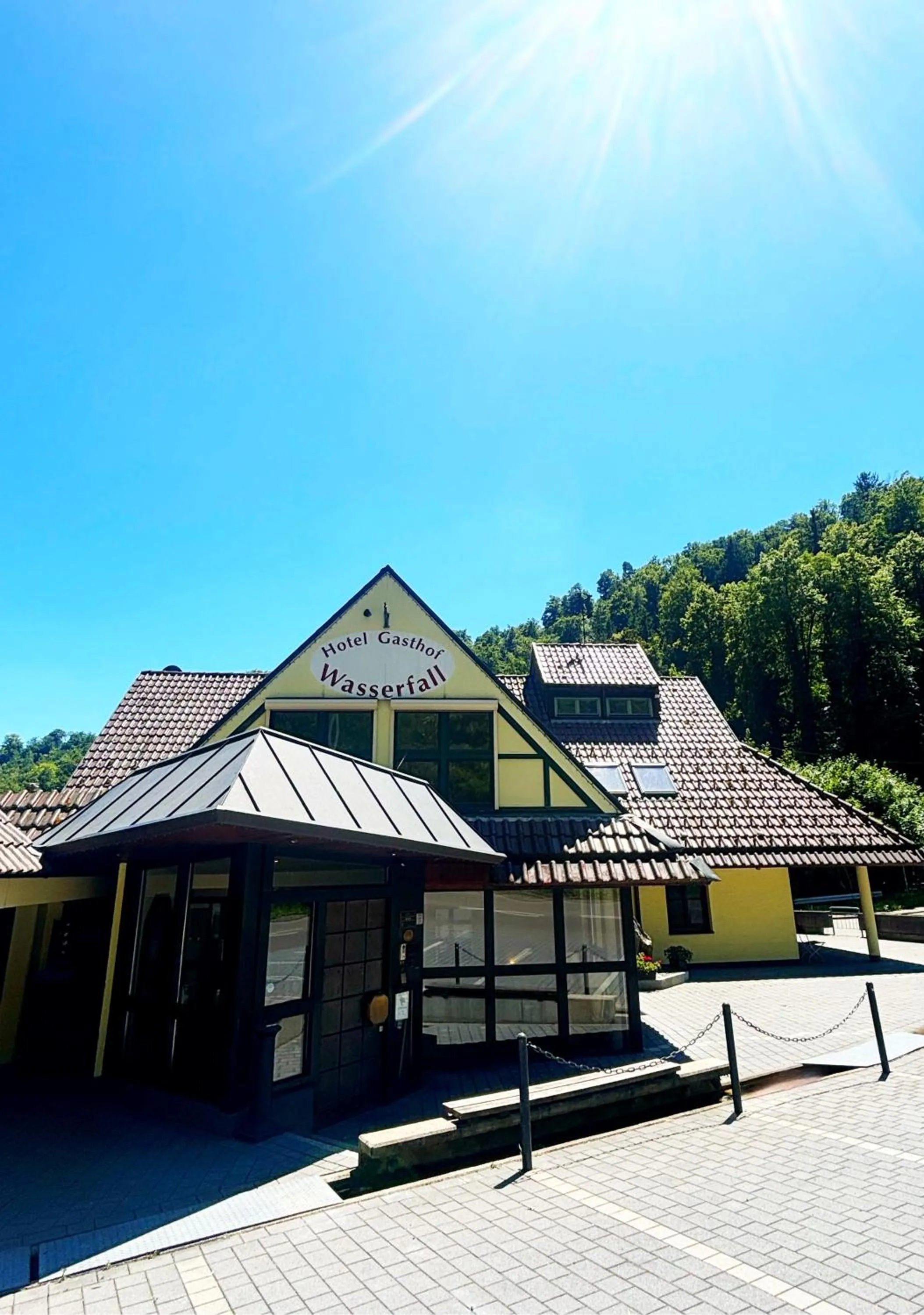 Property building in Hotel Wasserfall