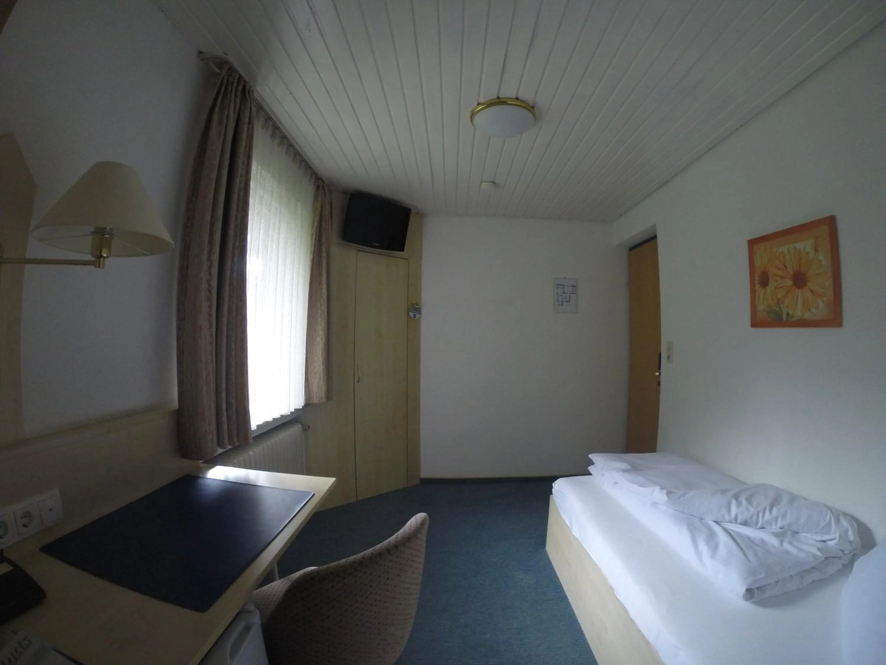 Bedroom, Bed in Hotel Wasserfall