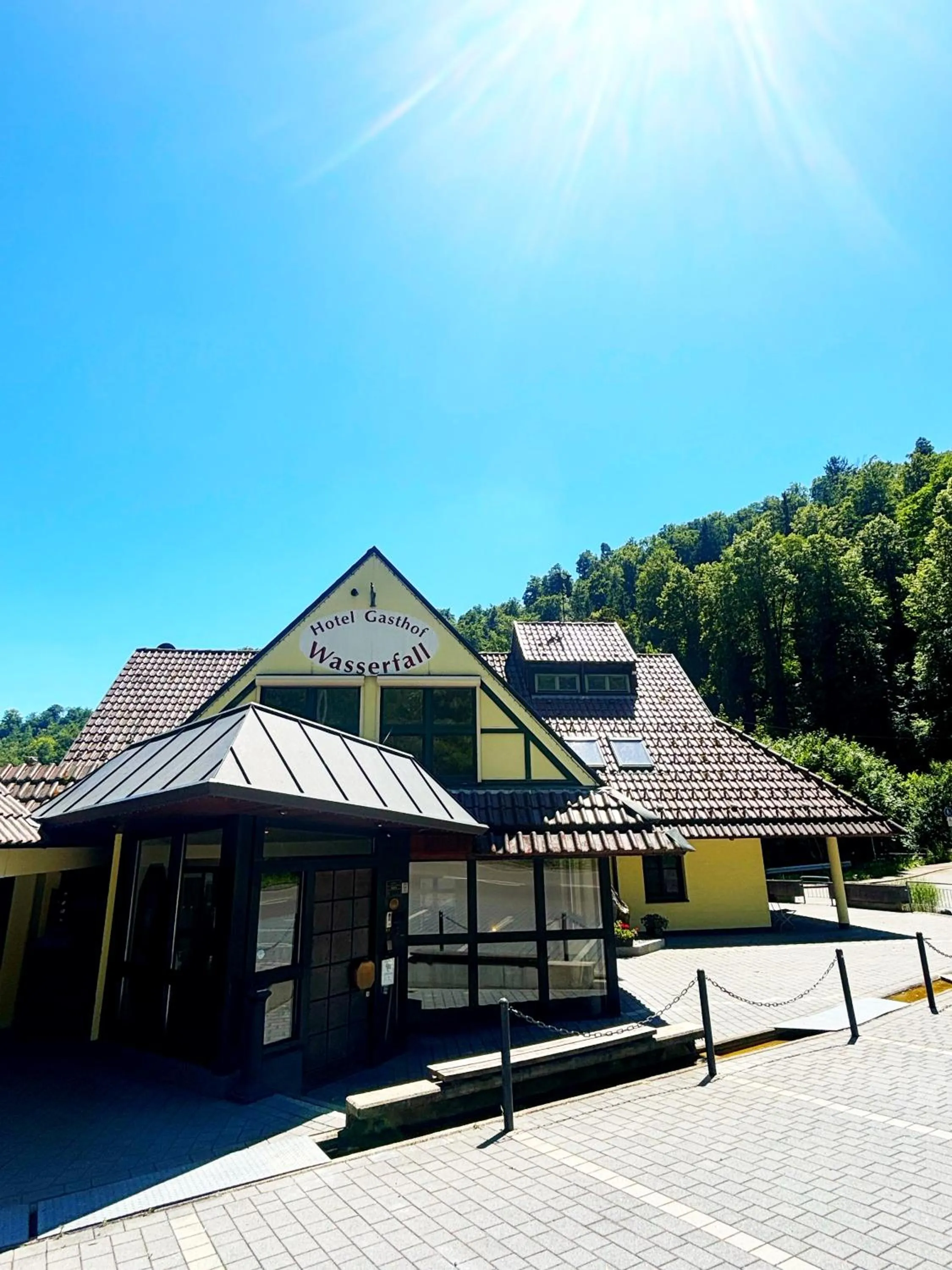 Property building in Hotel Wasserfall