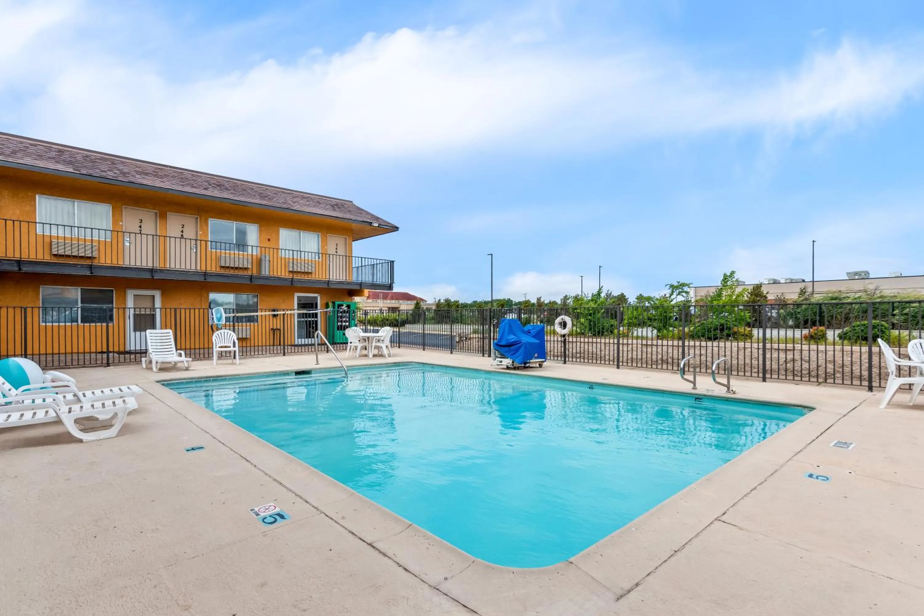 Property building in Americas Best Value Inn Stillwater