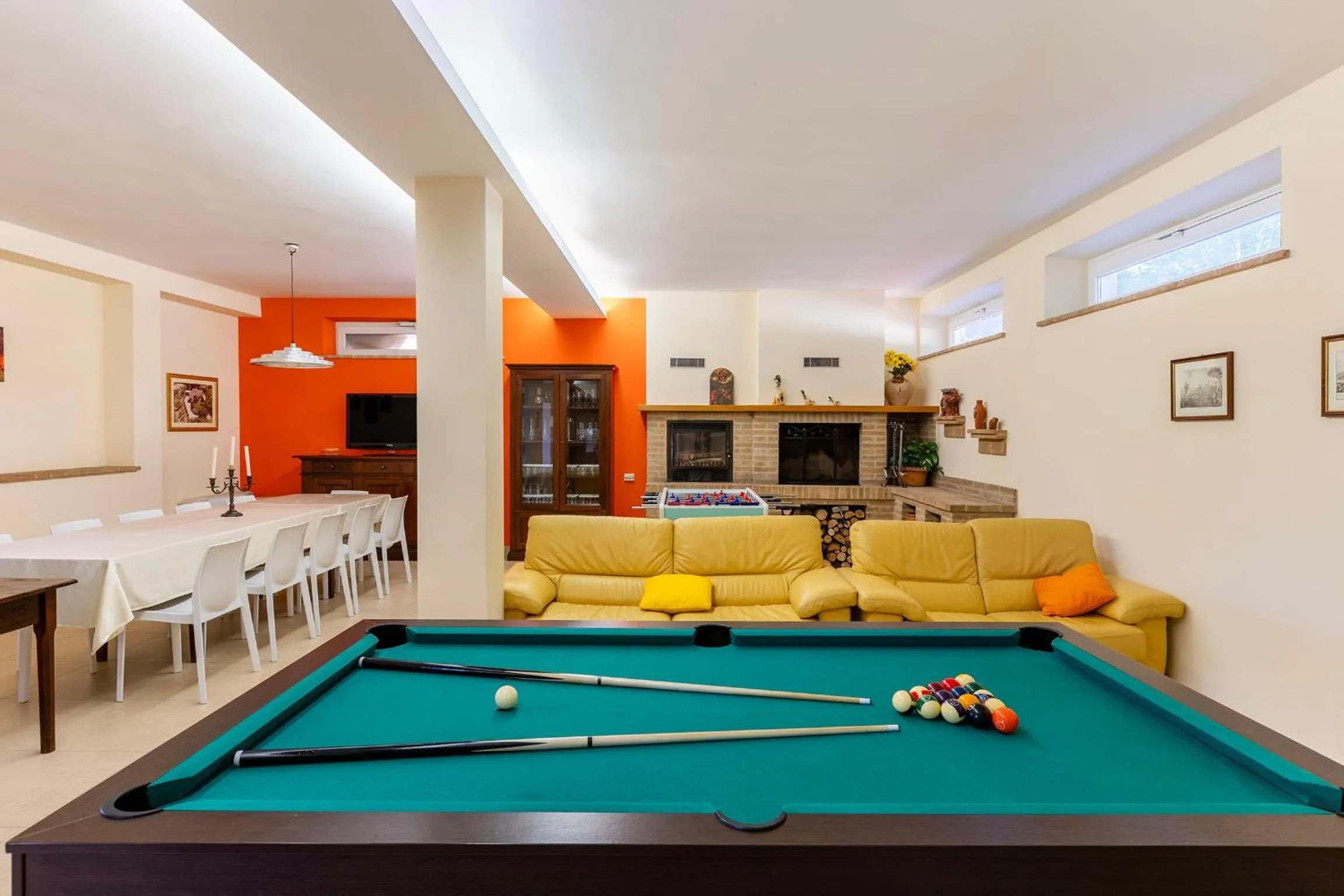 Living room in Villa La Quiete