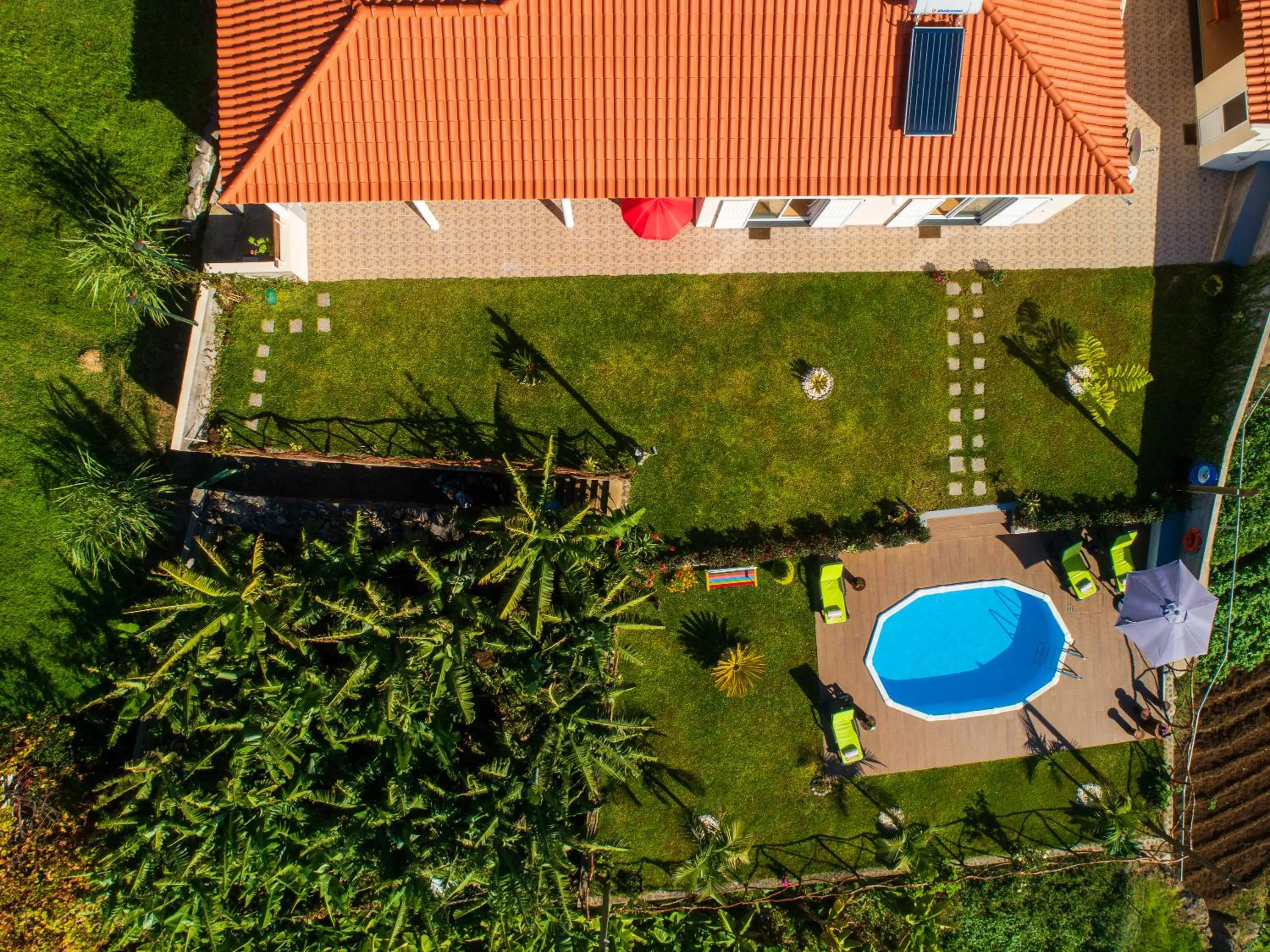 Bird's eye view in Casa Sol e Vista