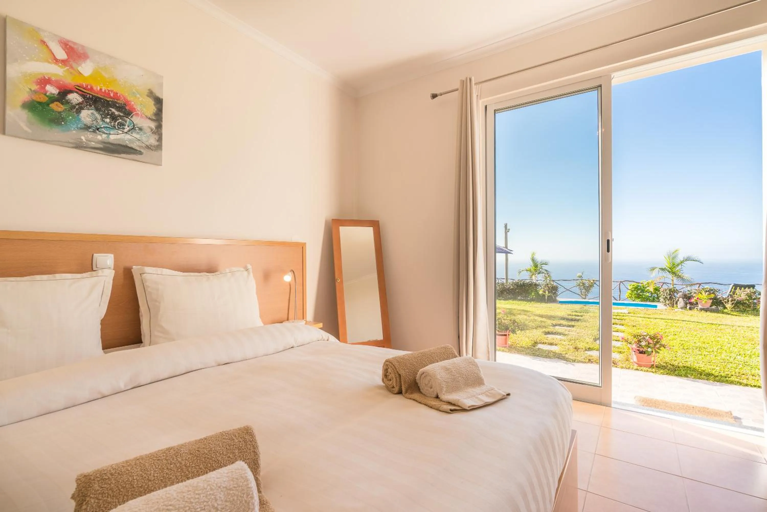 Bedroom, Bed in Casa Sol e Vista