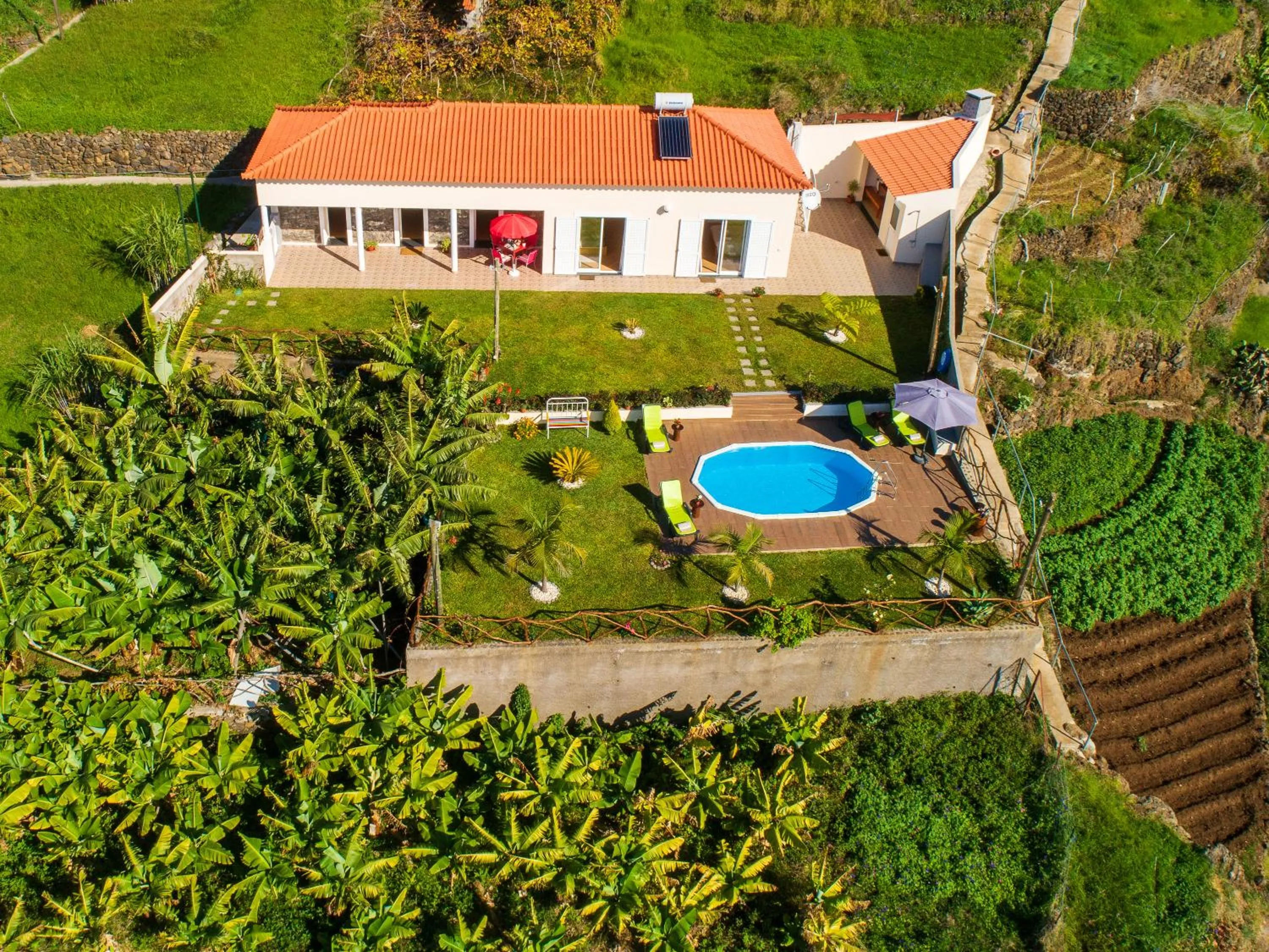 Bird's eye view in Casa Sol e Vista