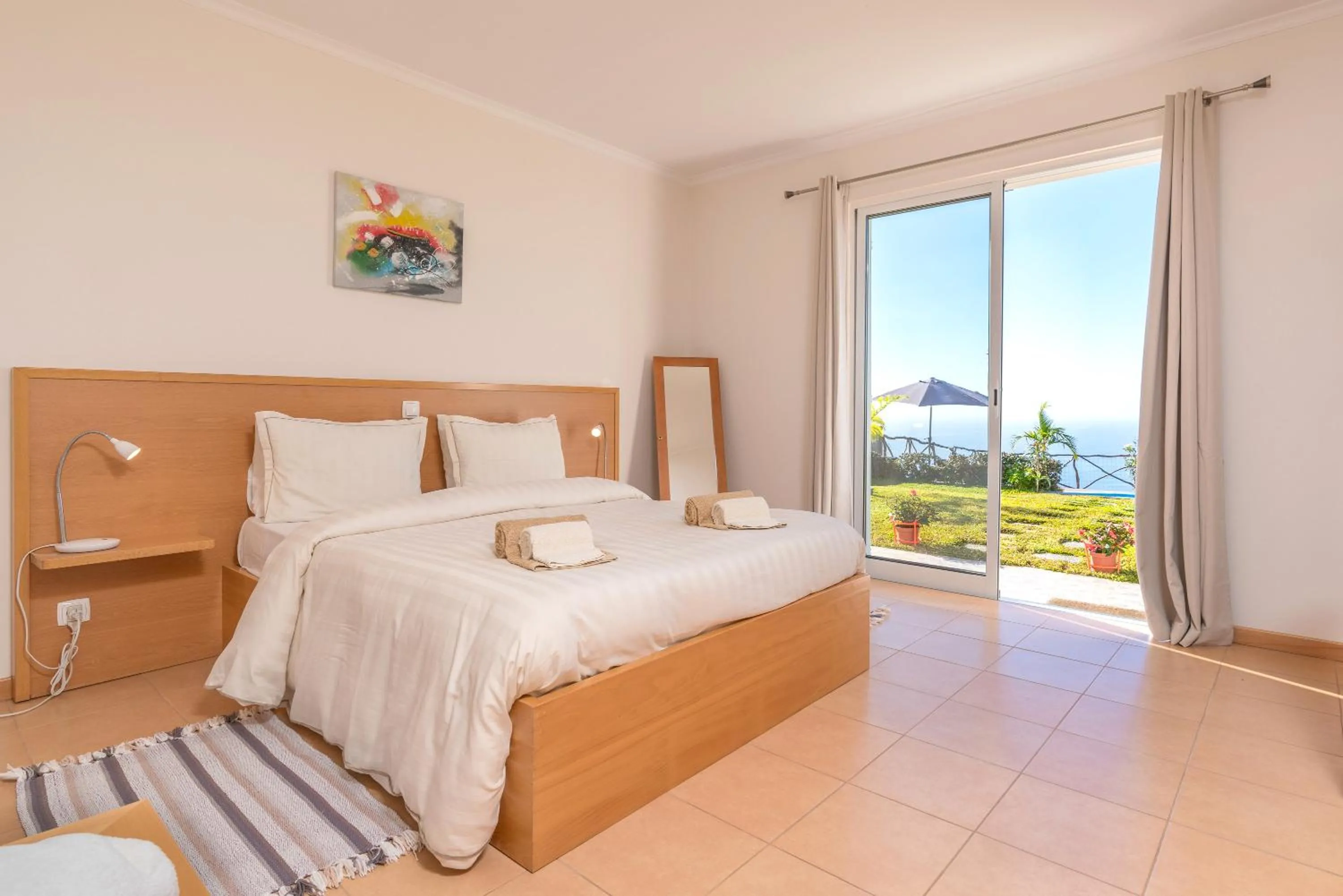Bedroom, Bed in Casa Sol e Vista
