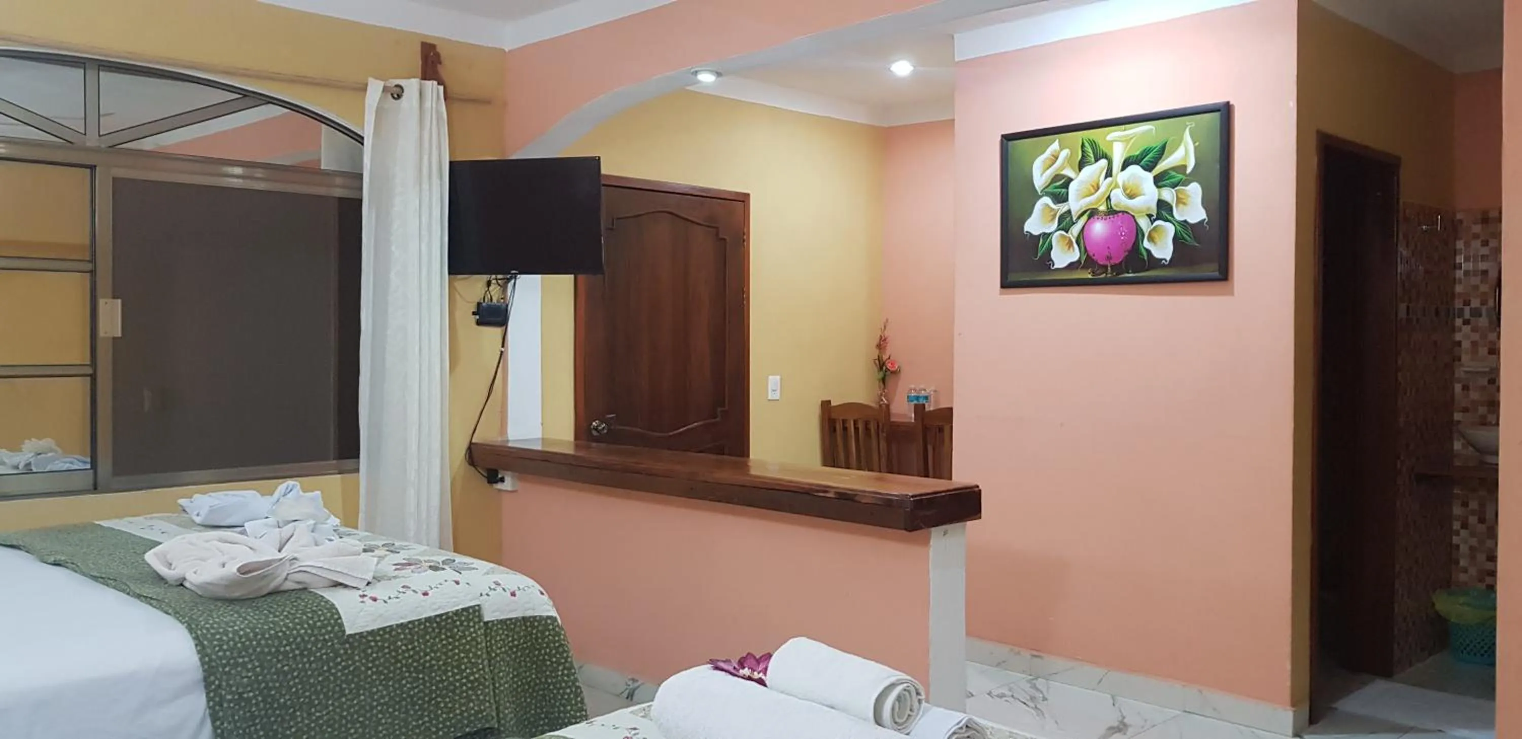 Bed in Hotel Mayahau Coba