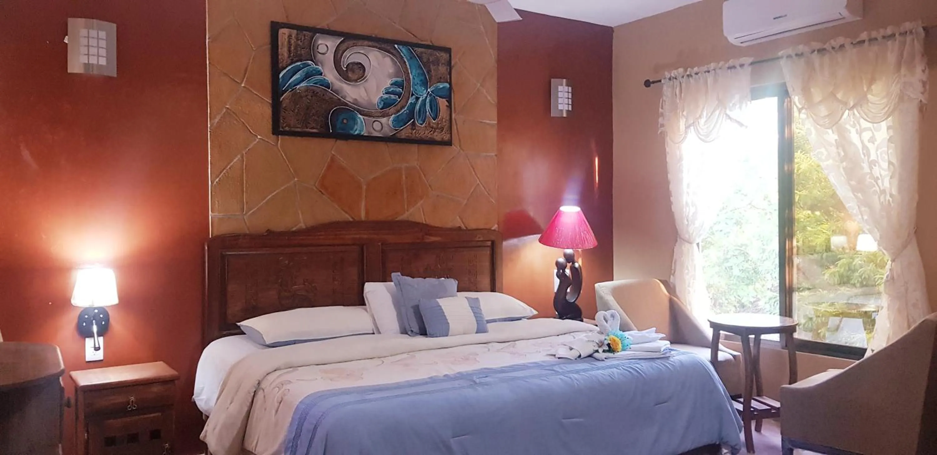 Bed in Hotel Mayahau Coba