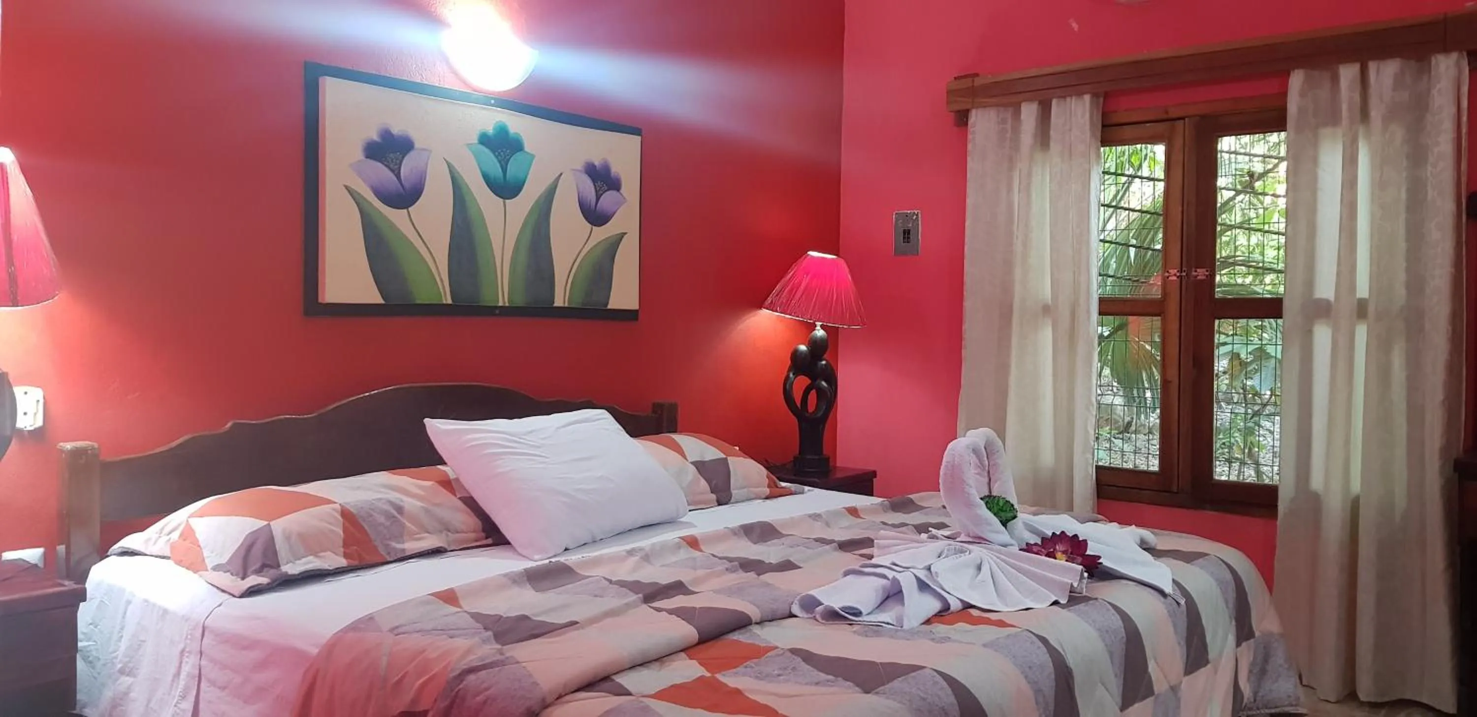 Bed in Hotel Mayahau Coba