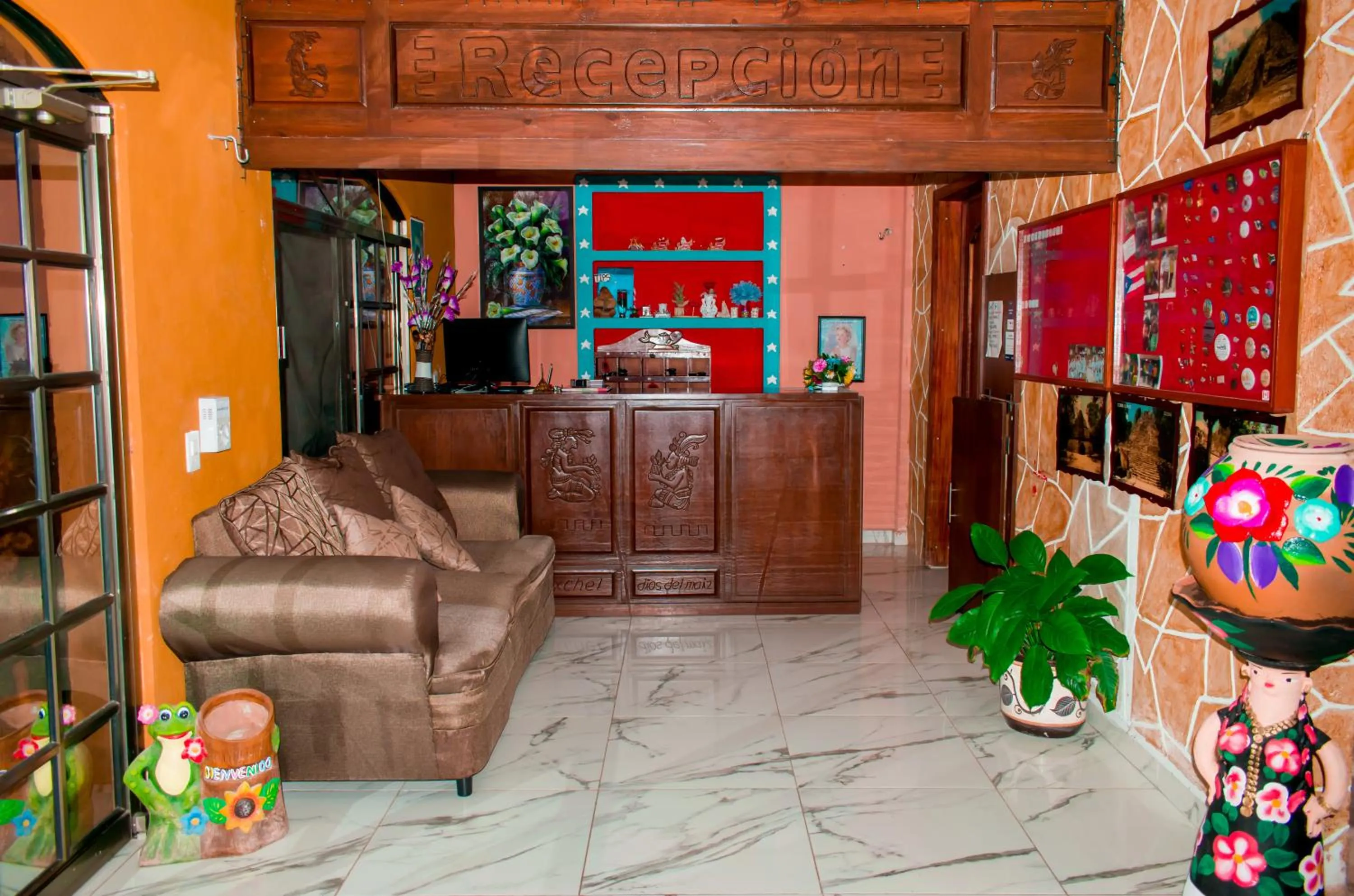 Lobby or reception in Hotel Mayahau Coba