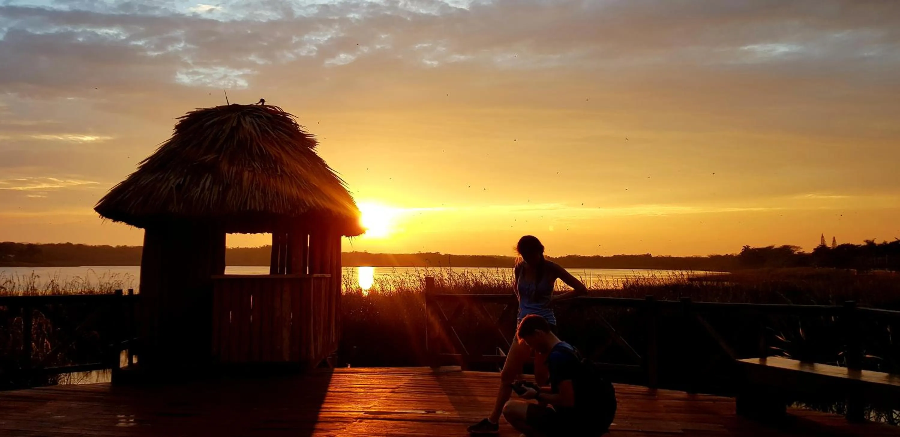 Lake view in Hotel Mayahau Coba