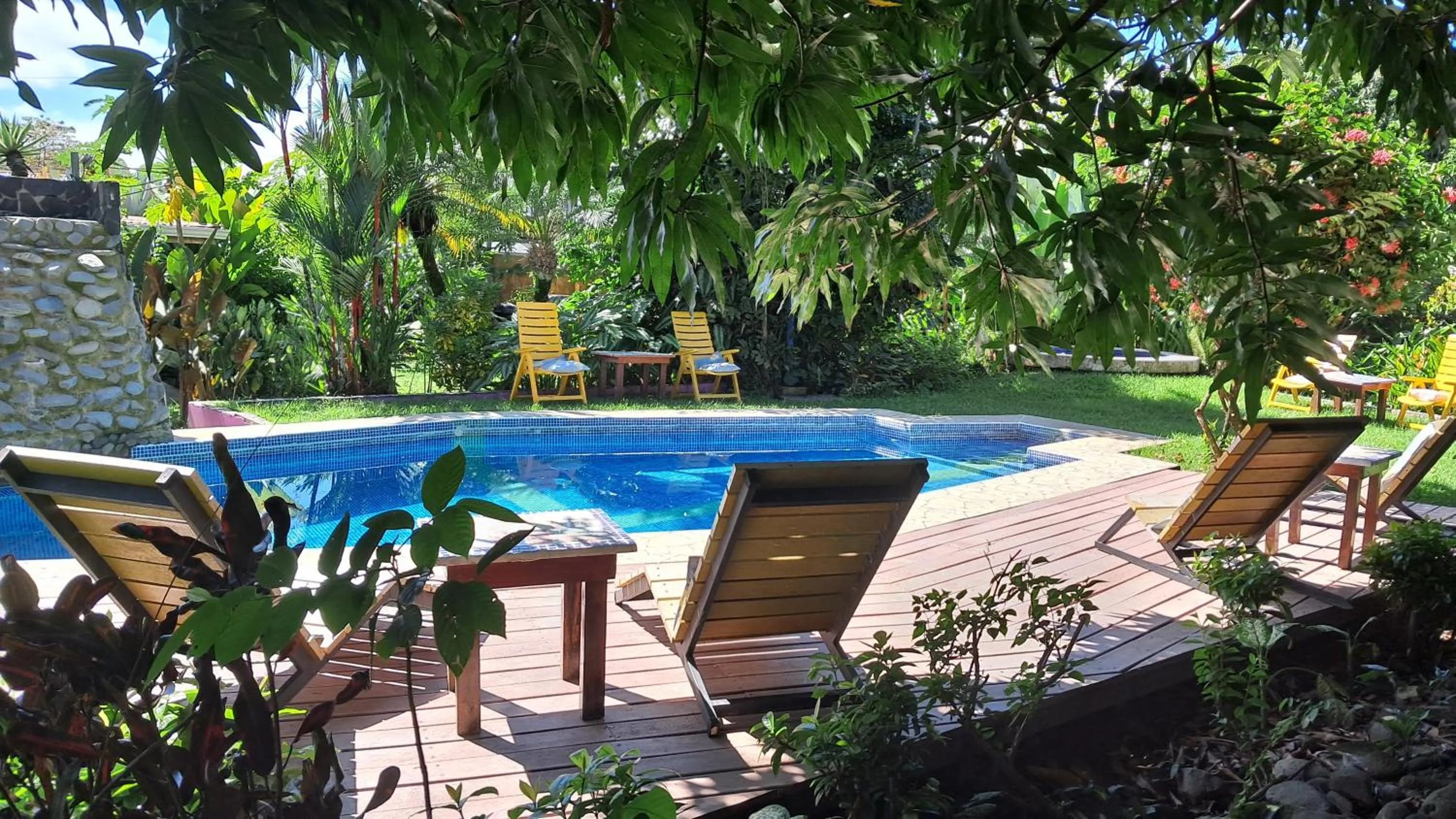 Swimming pool in Dolce Uvita