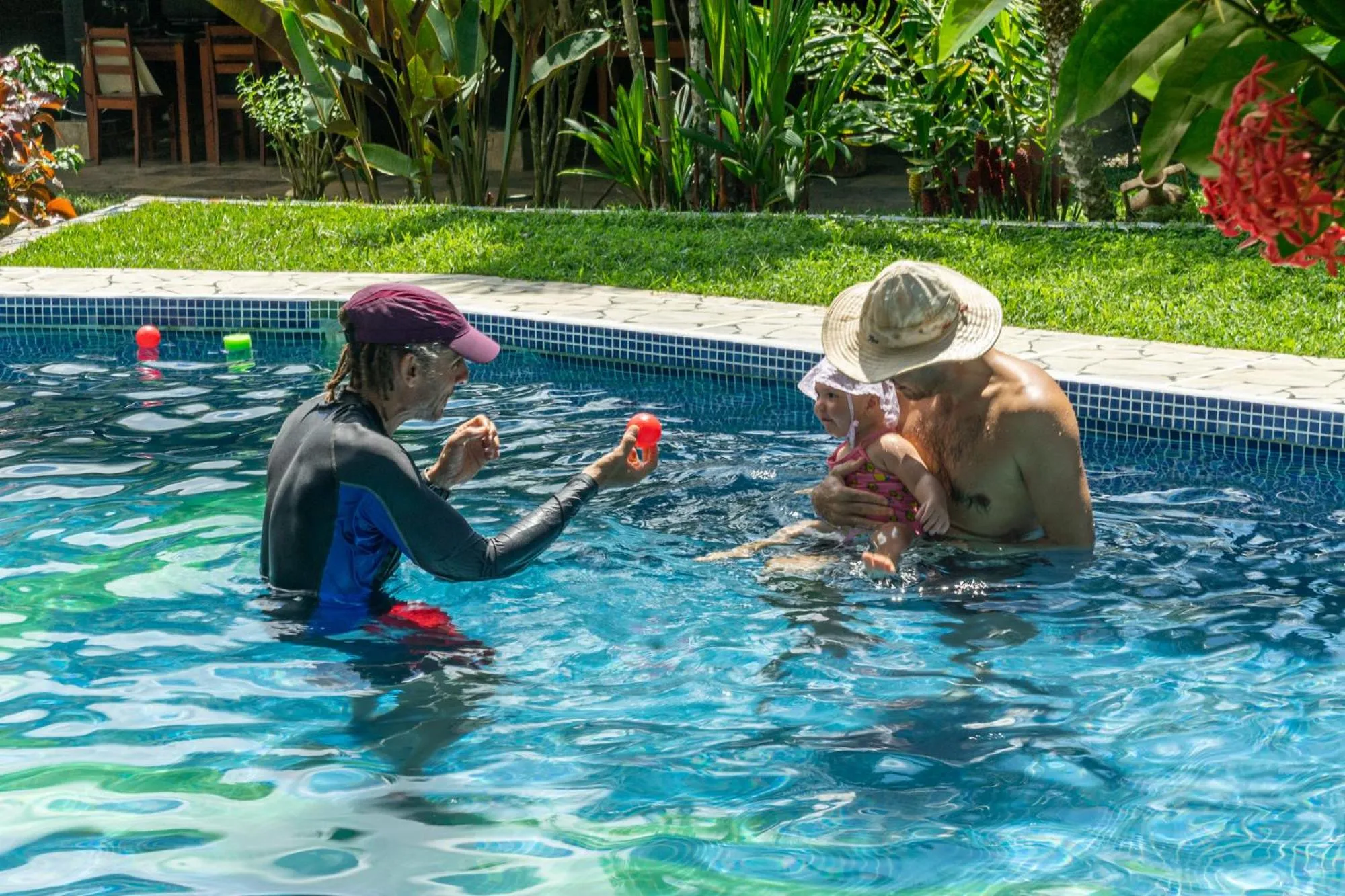 Guests in Dolce Uvita