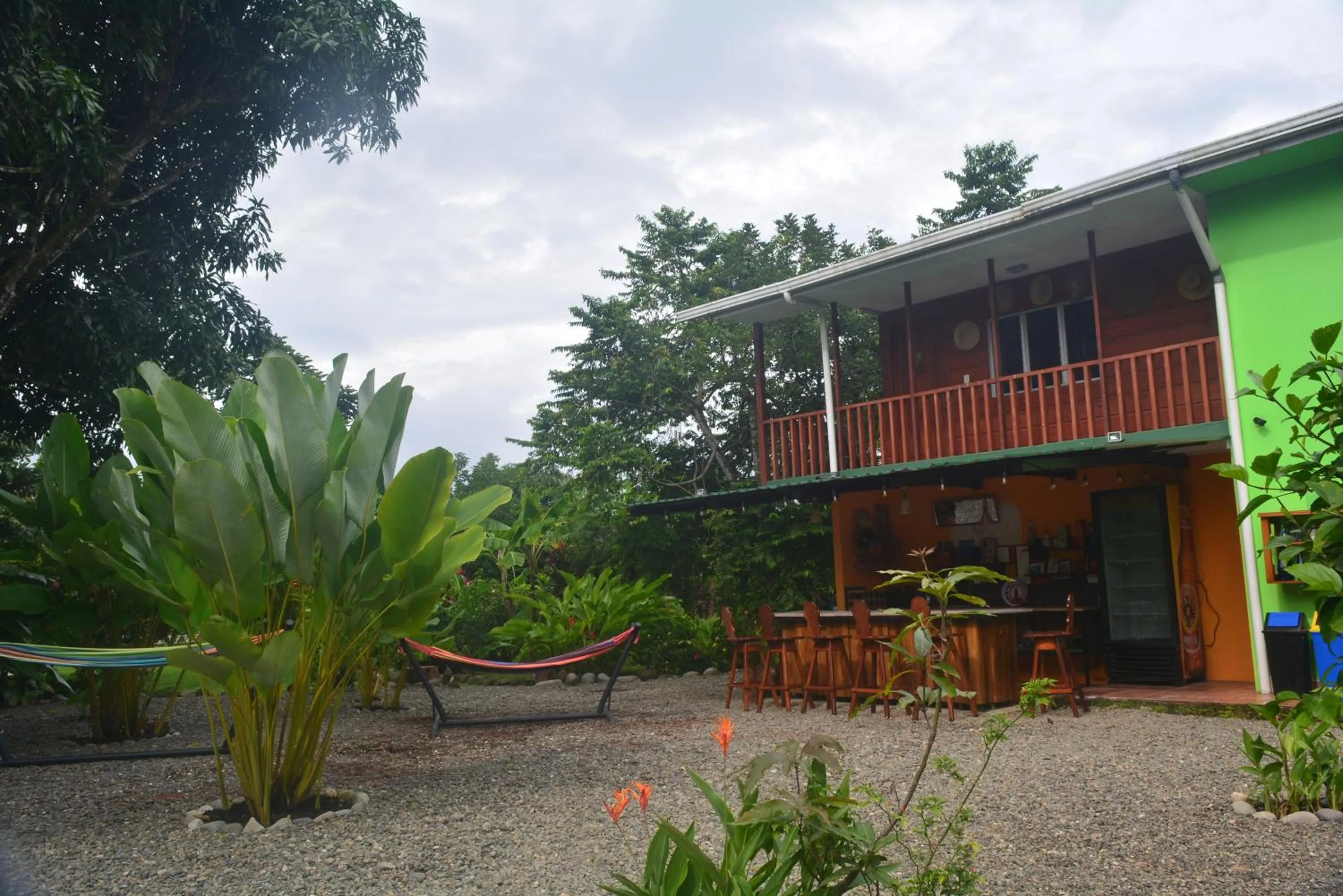 Communal kitchen in Dolce Uvita