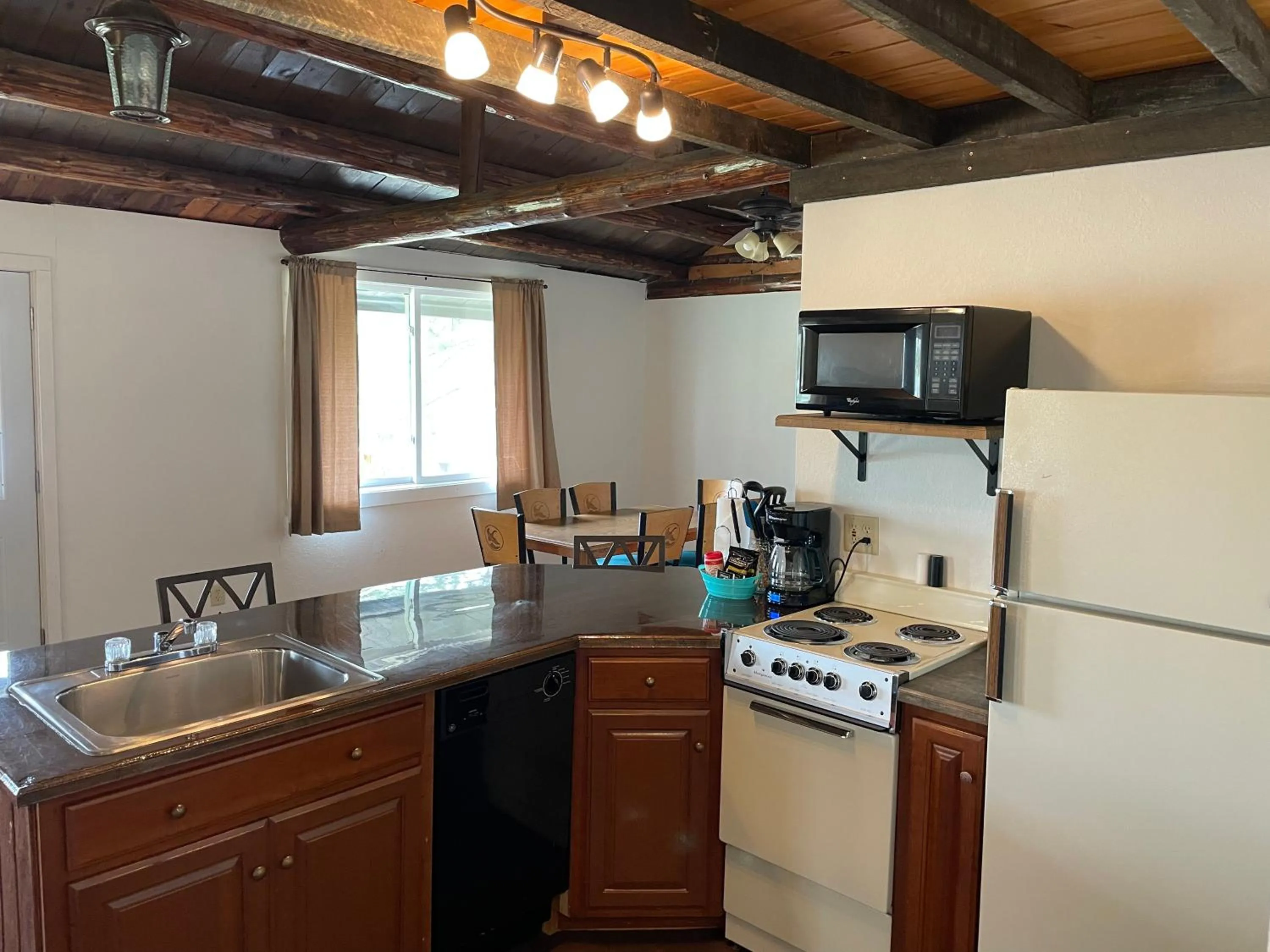 Kitchen or kitchenette in Hanging Horn Lakeside Resort