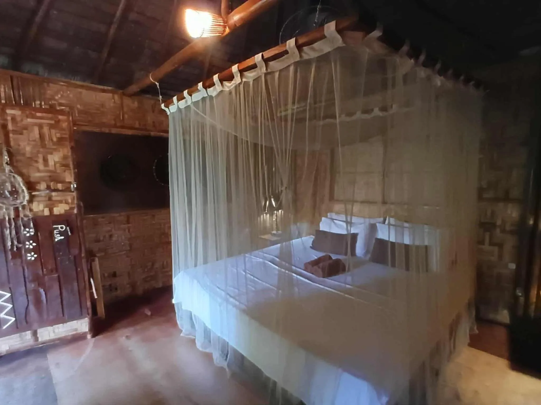 Bed in Herbs Guest House and Restaurant near the Sea