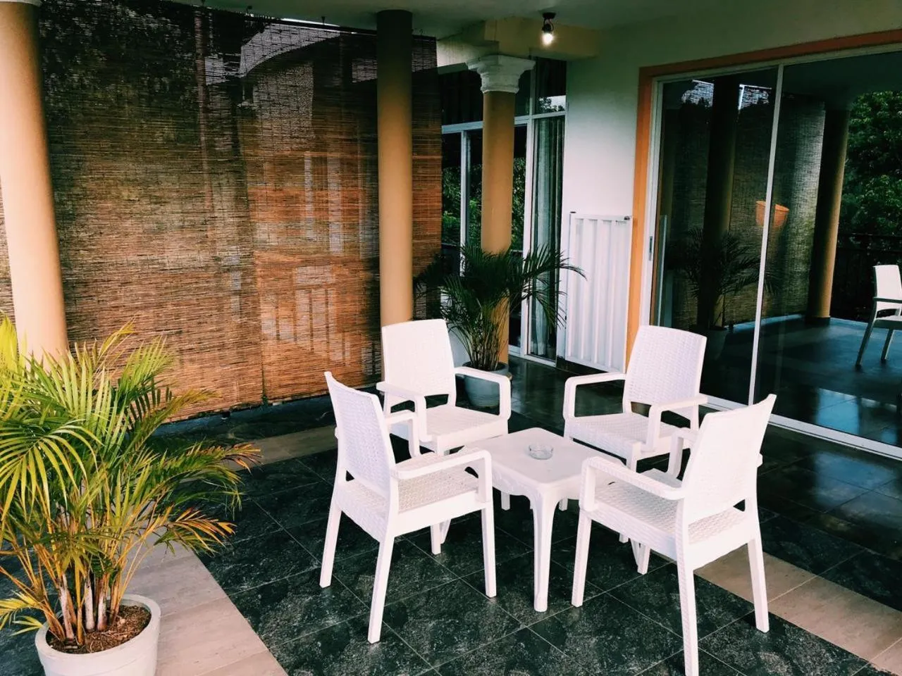 Patio in The Springfields Kandy Previously Madara Residence Kandy