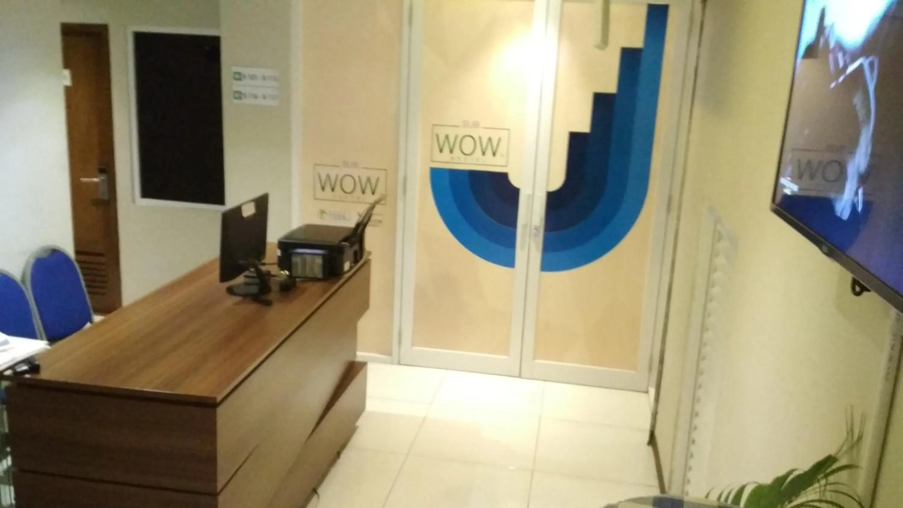 Lobby or reception in Subwow Hostel