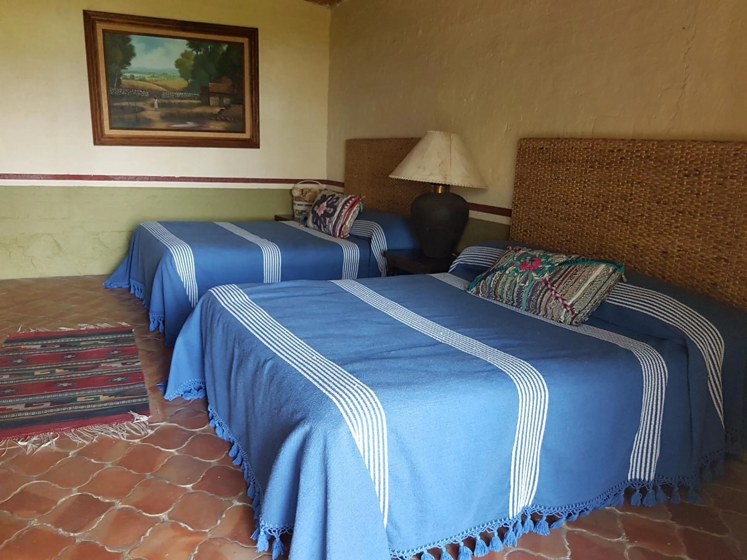Bed in Casa Palomas Bed and Breakfast