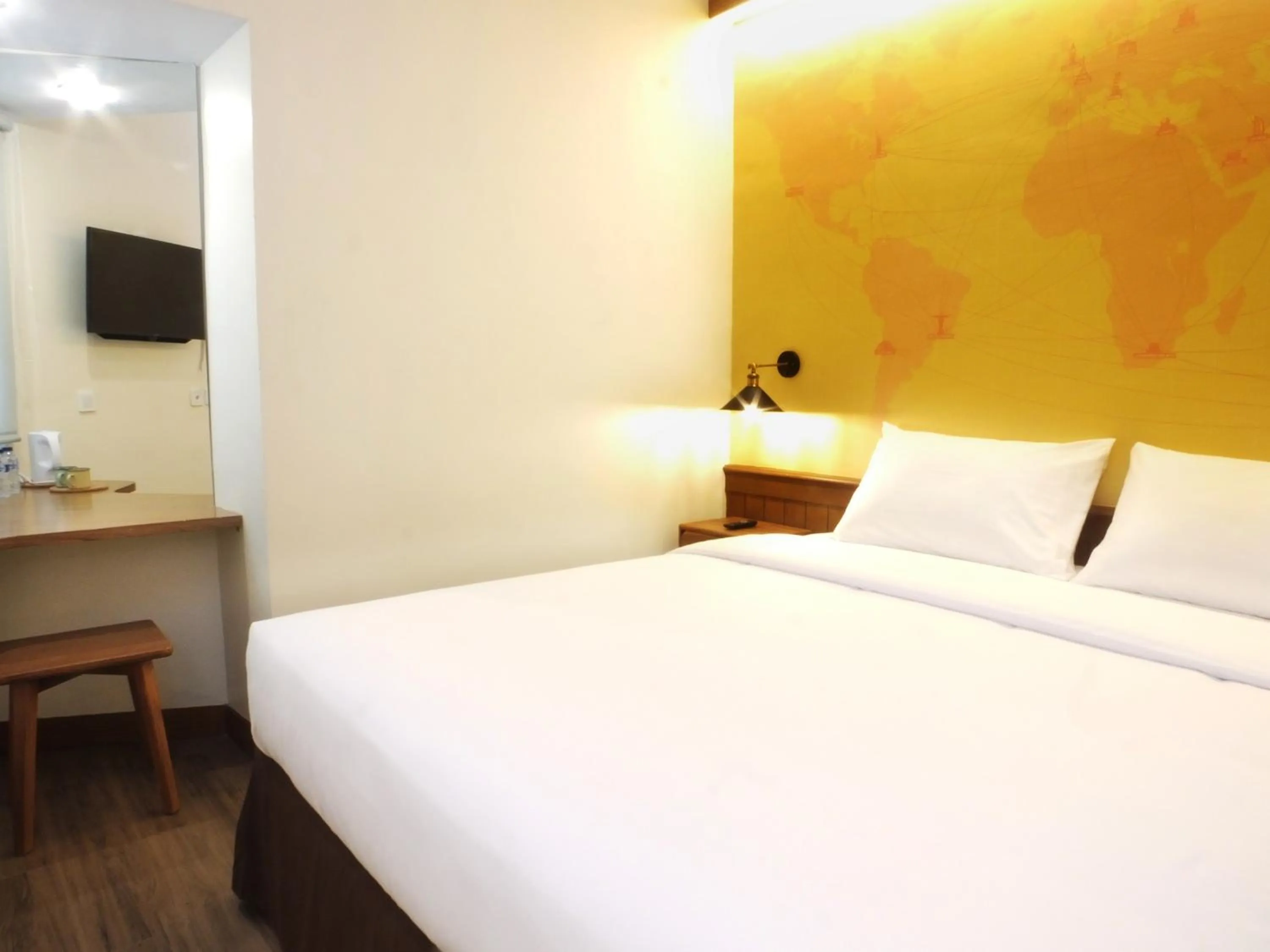 Bed in Nunia Inn Bandara Jakarta