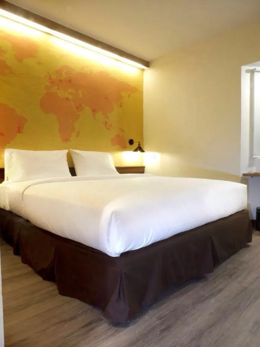 Bed in Nunia Inn Bandara Jakarta Bed in Nunia Inn Bandara Jakarta