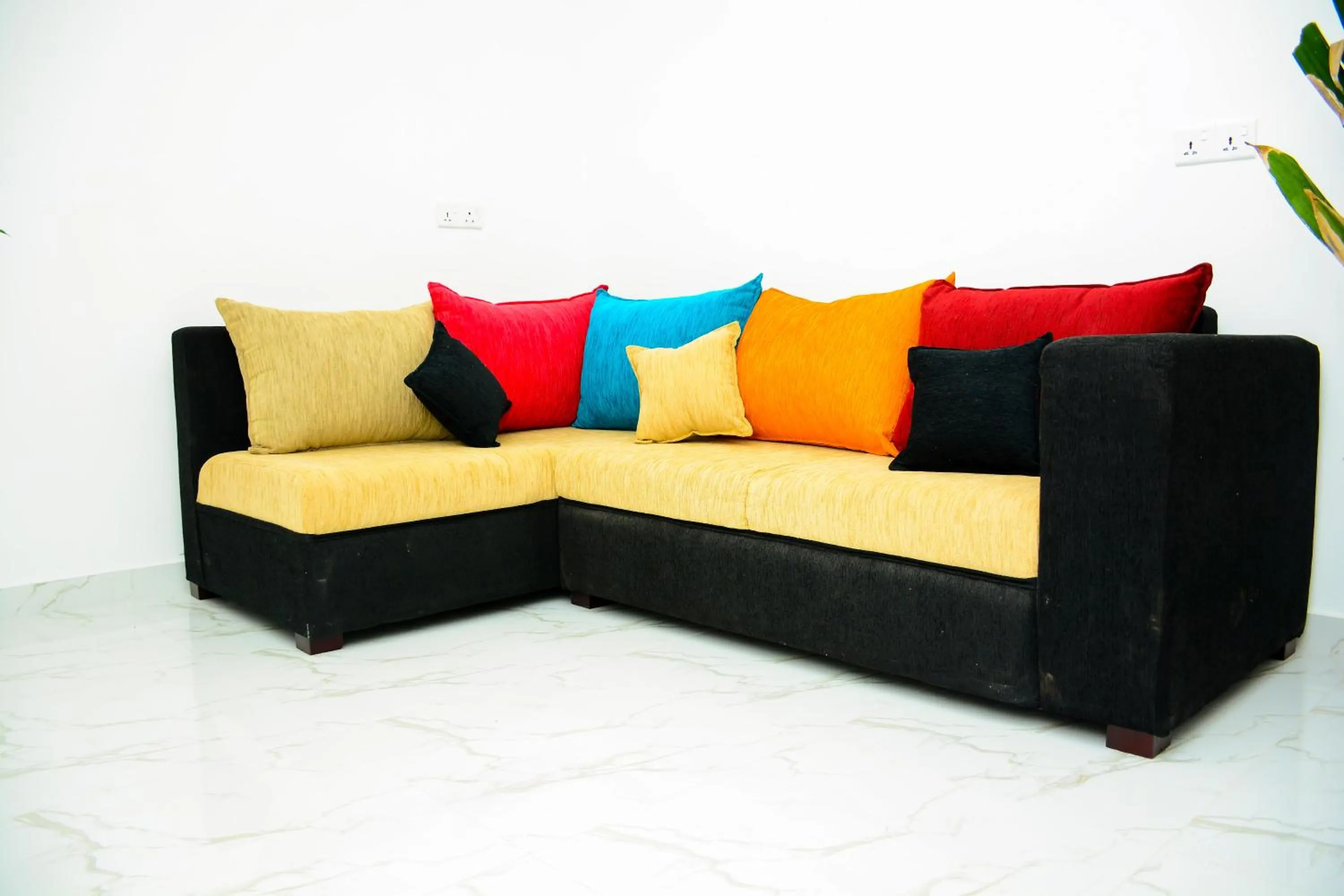 Seating area in Mama Beach Villa