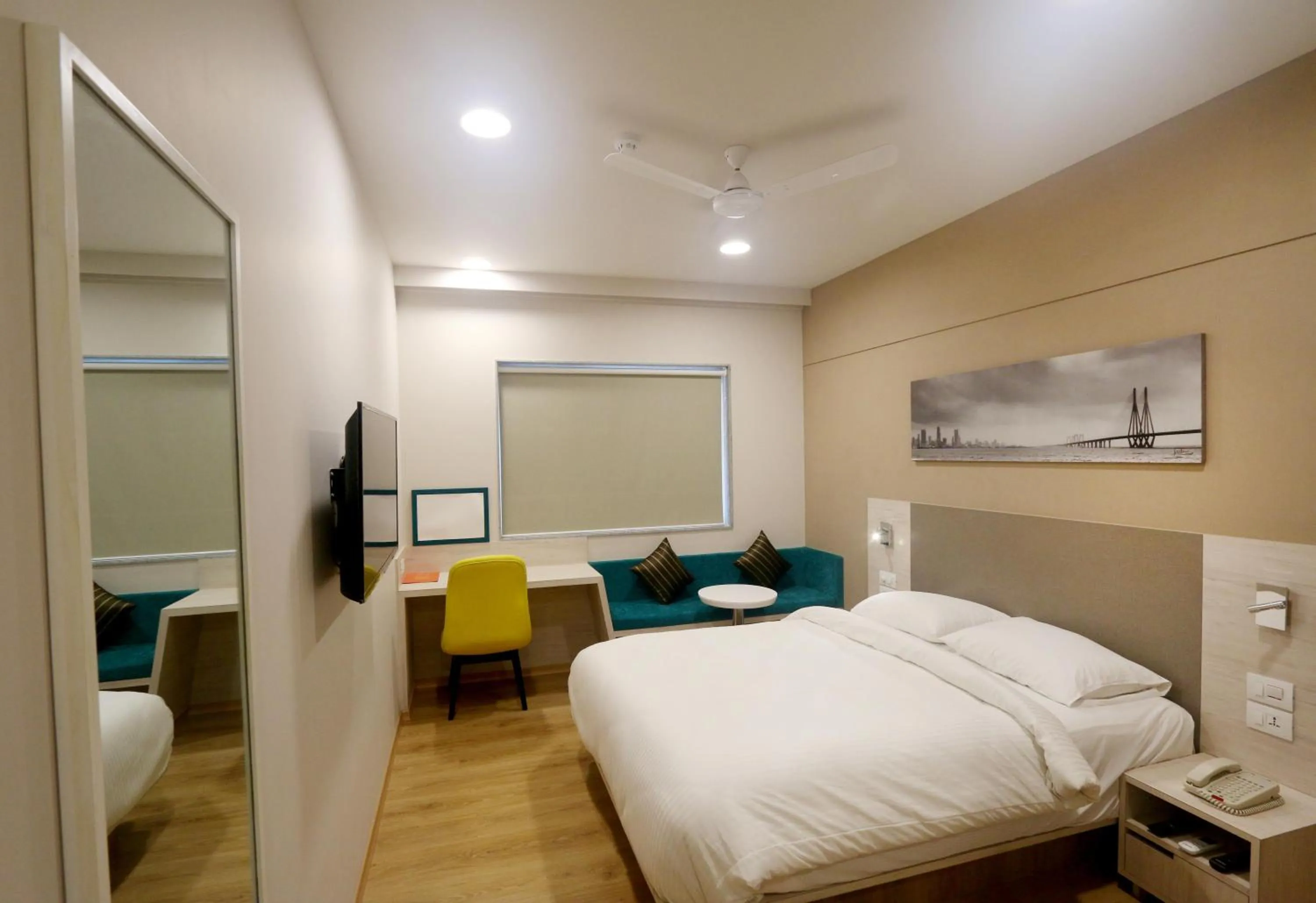 Bed in Ginger Mumbai, Andheri