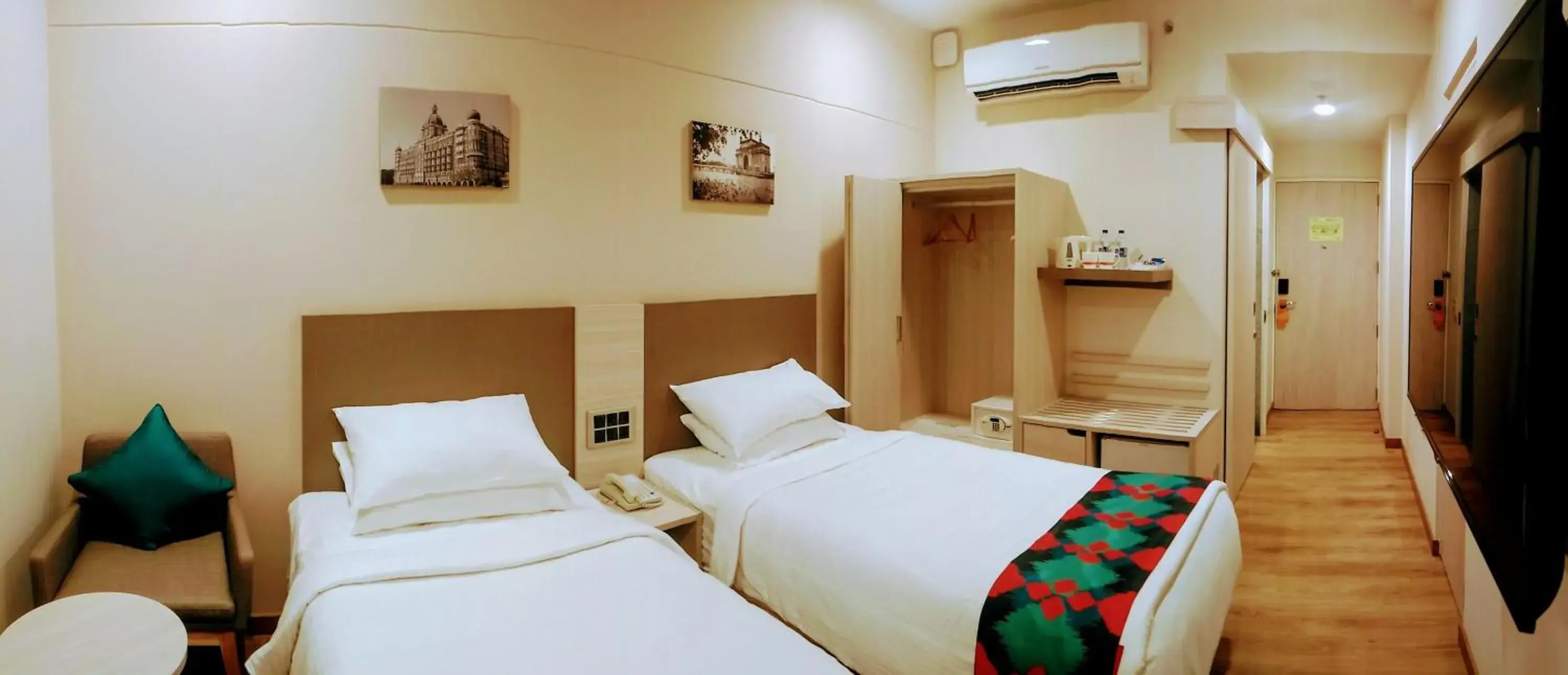 City view, Bed in Ginger Mumbai, Andheri City view, Bed in Ginger Mumbai, Andheri